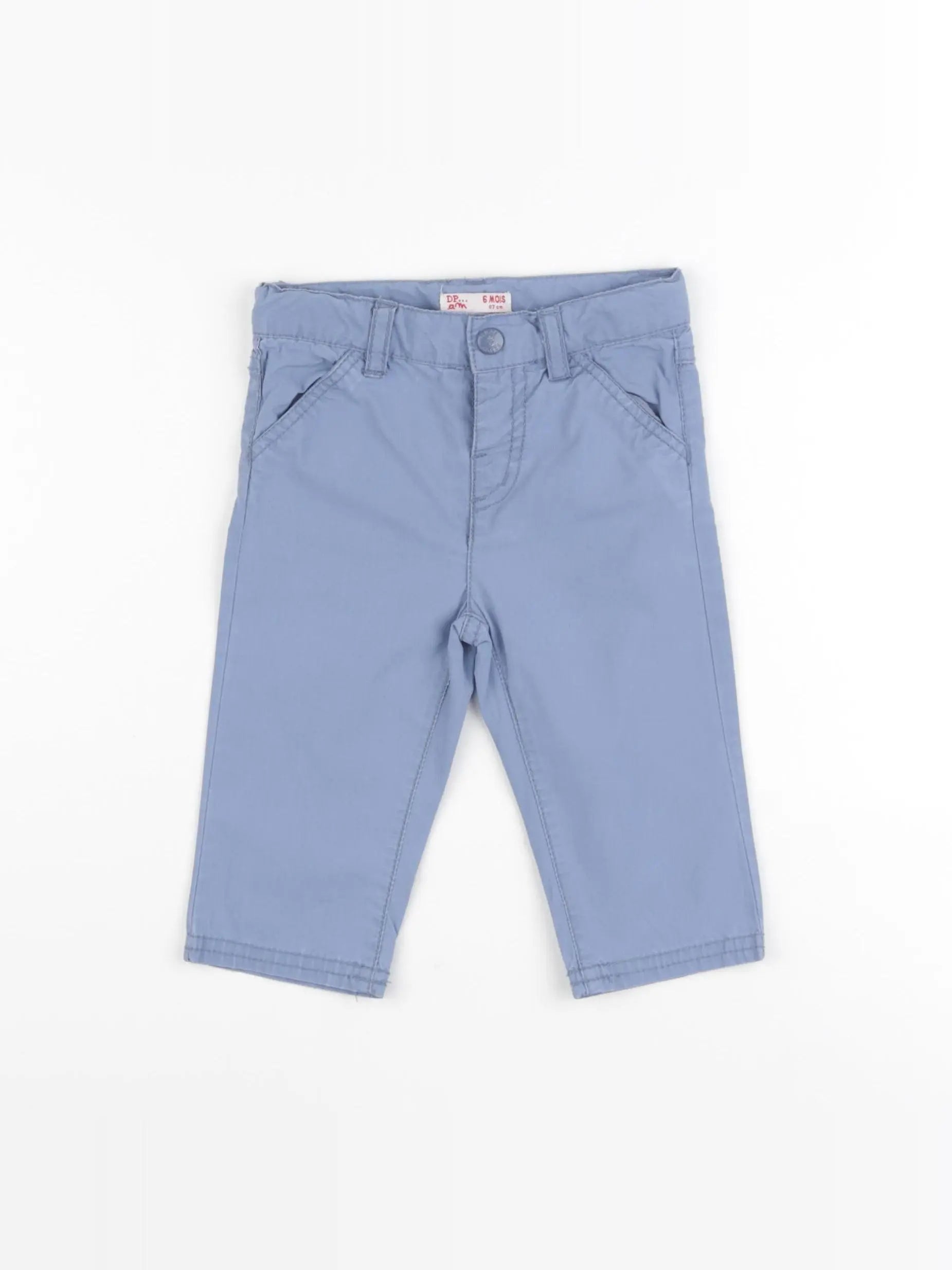 DPAM - pantalon bleu - 6 mois
