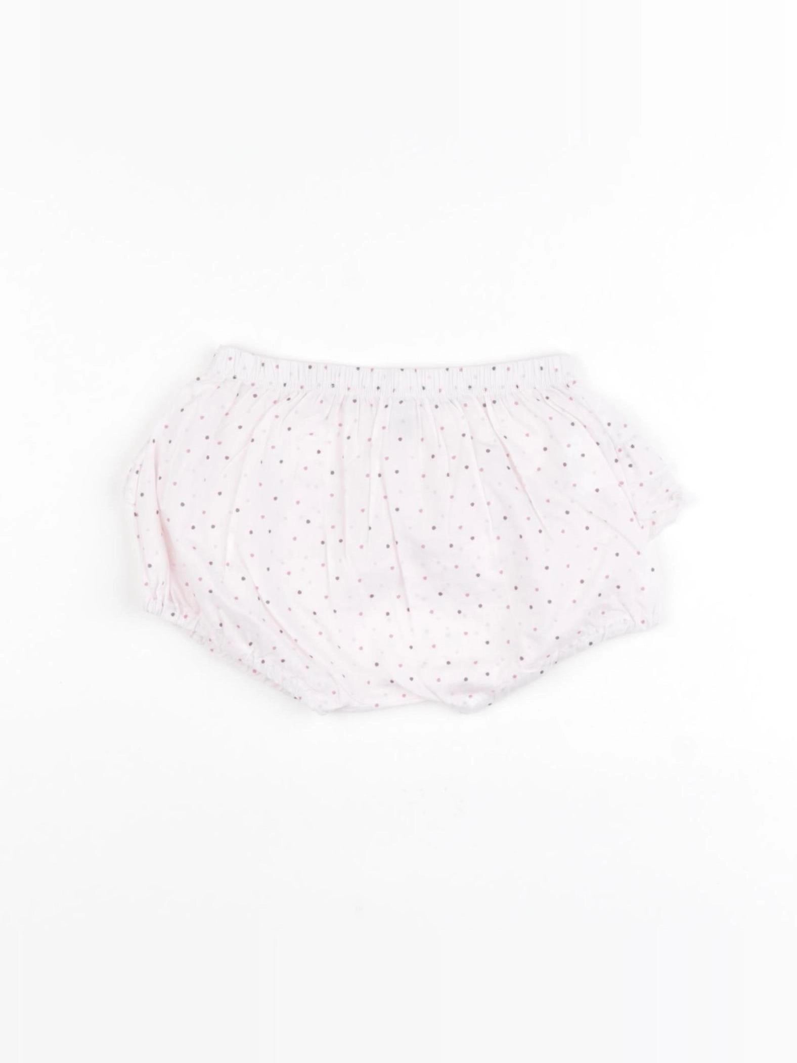 Absorba - bloomer volants au dos rose - 6 mois