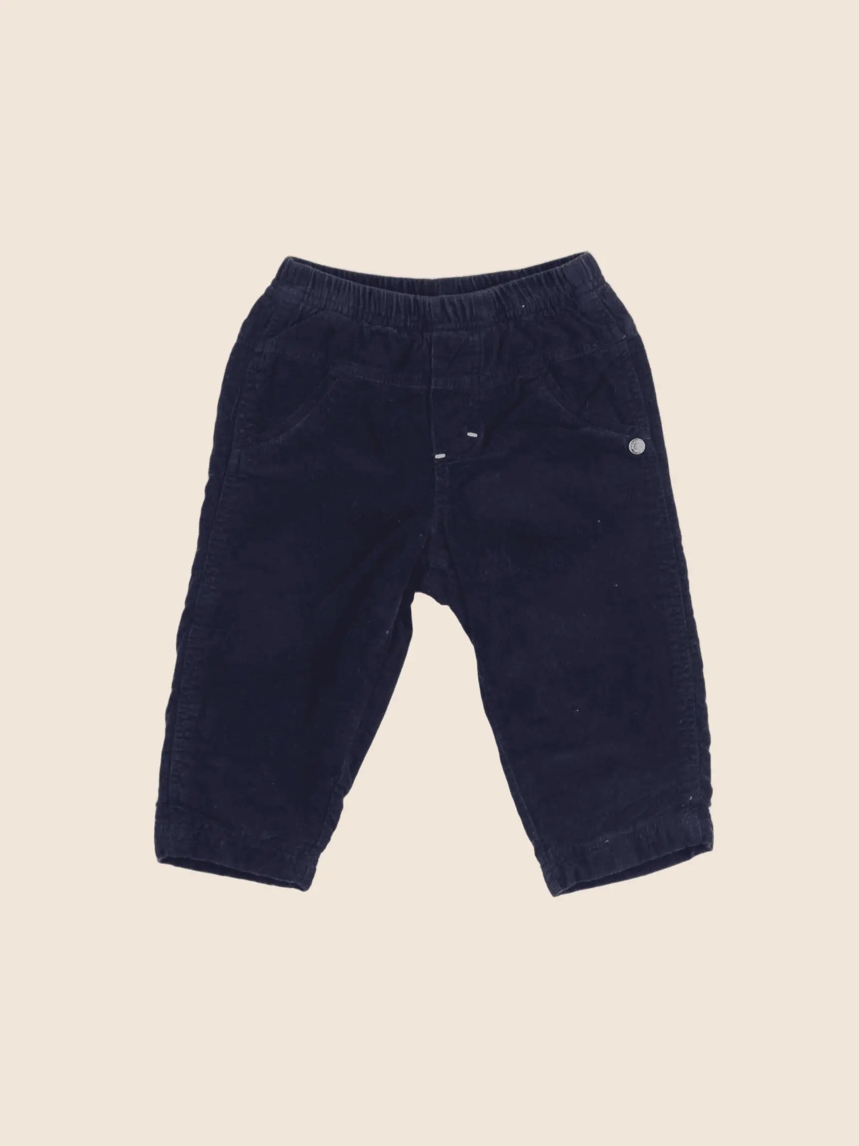 Absorba - pantalon doublé bleu - 6 mois