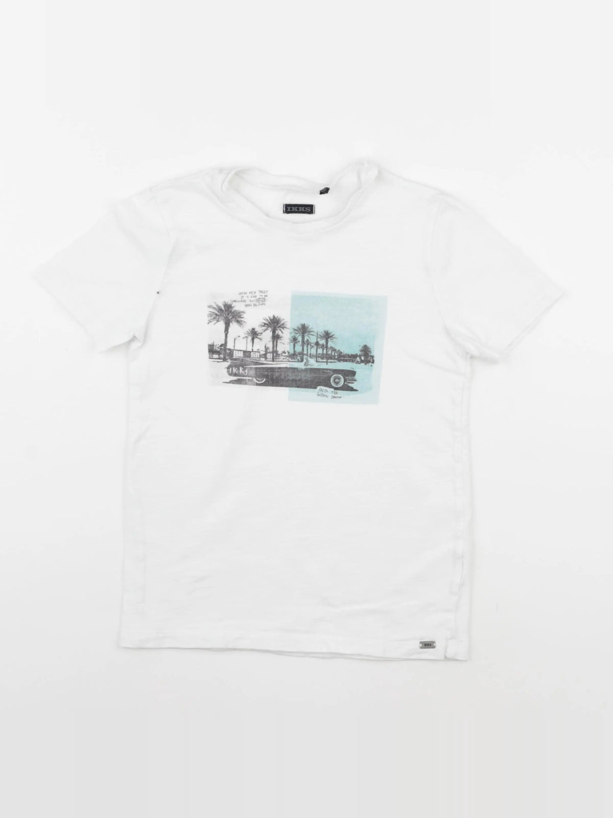 IKKS - tee-shirt multicolore - 8 ans