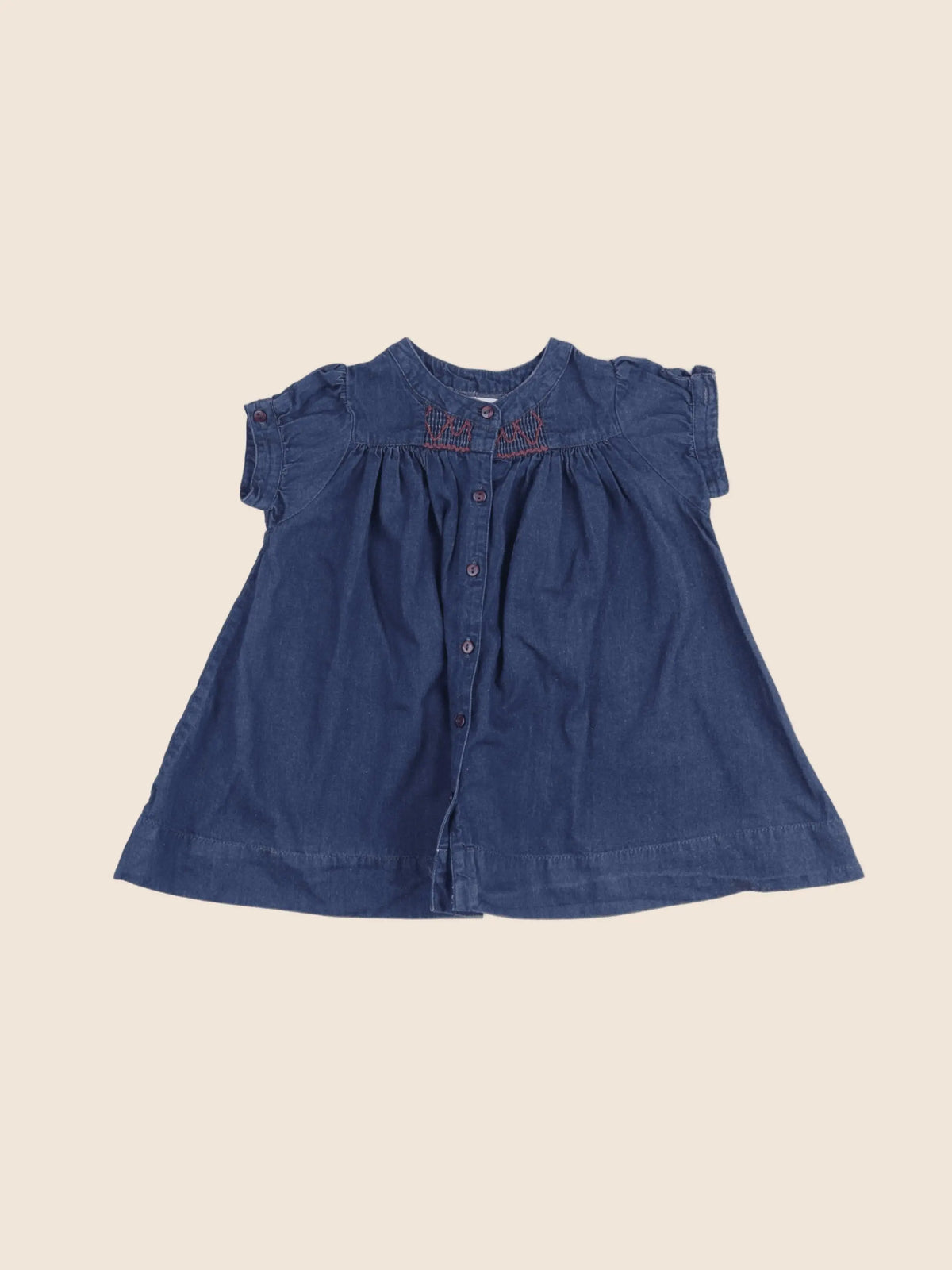 DPAM - robe bleu - 6 mois