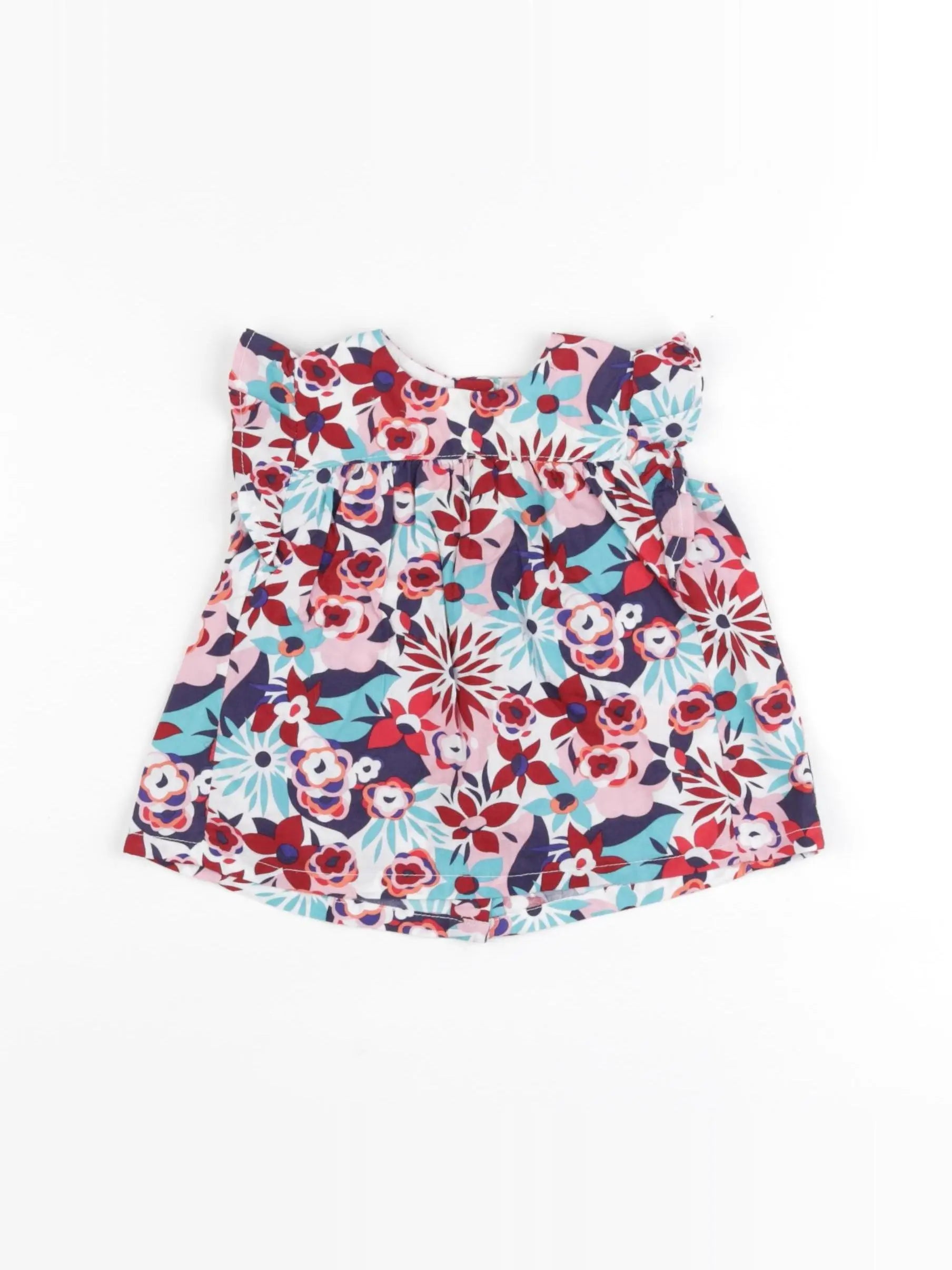 DPAM - blouse multicolore - 6 mois