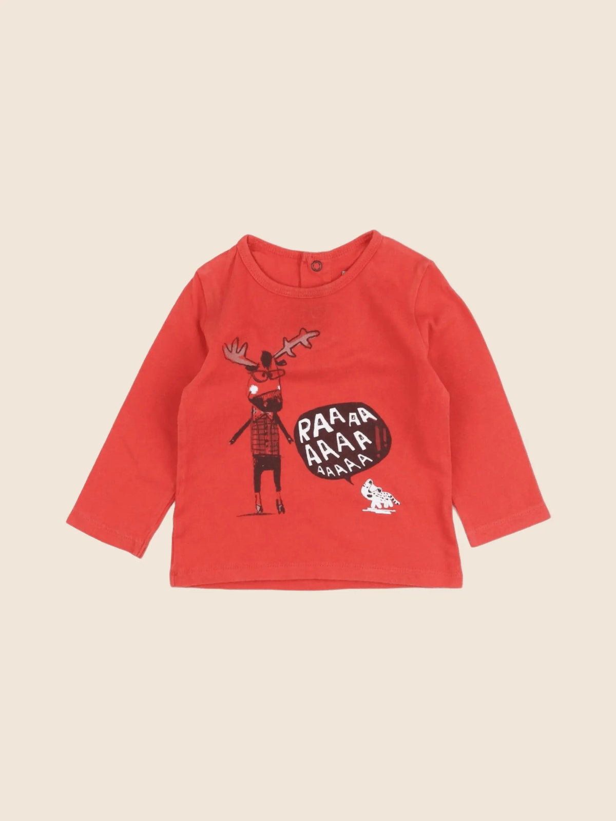 Catimini - tee-shirt rouge - 12 mois