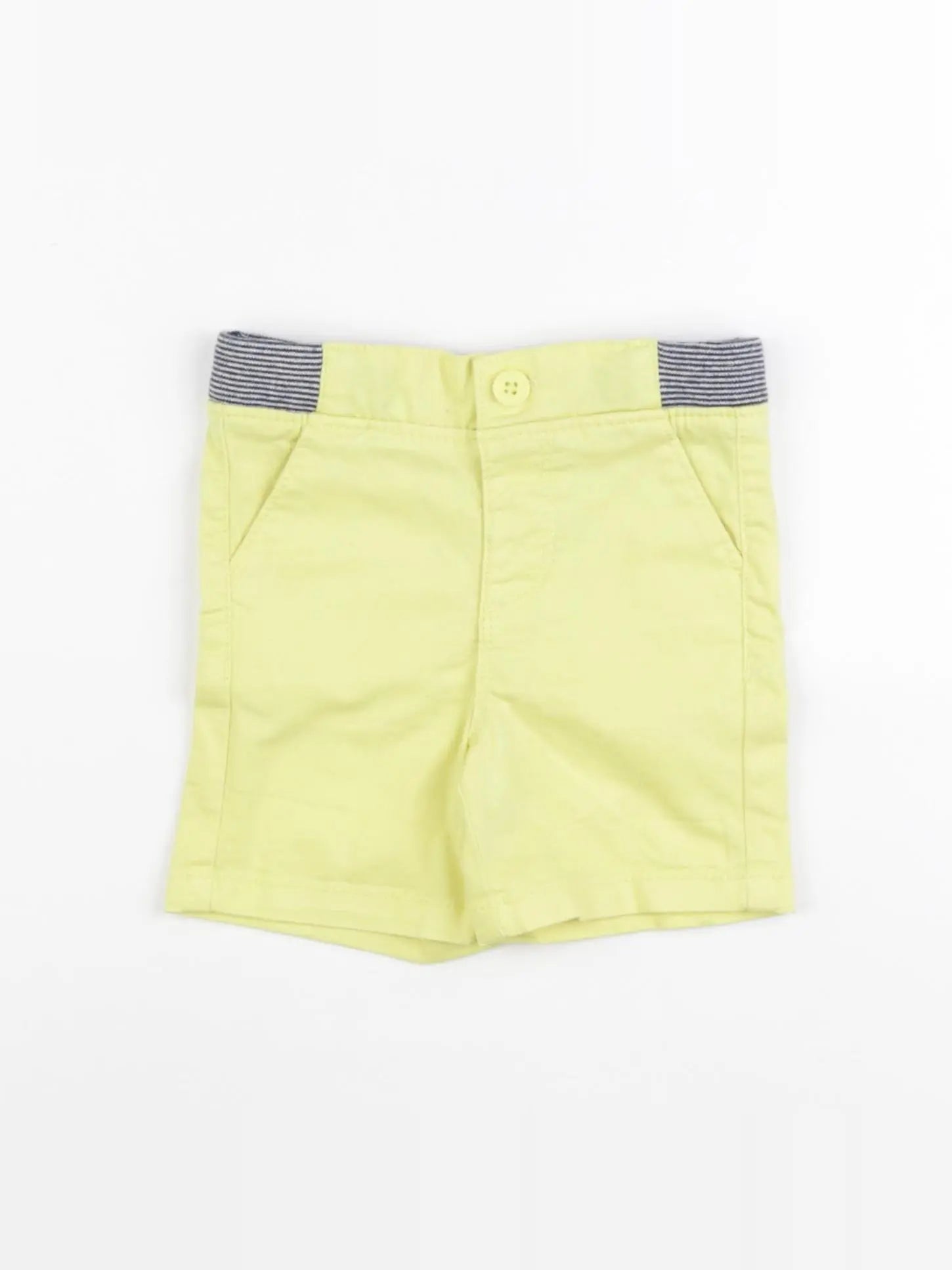 Tape à l'oeil - short jaune - 9 mois