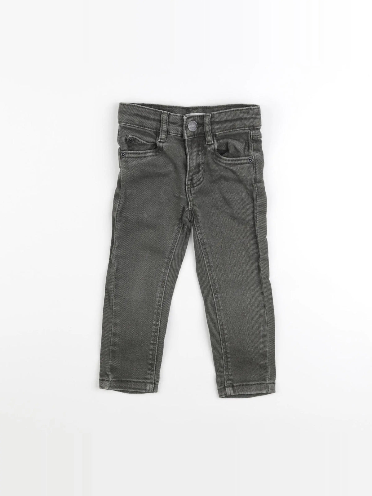 Vertbaudet - jean vert - 2 ans