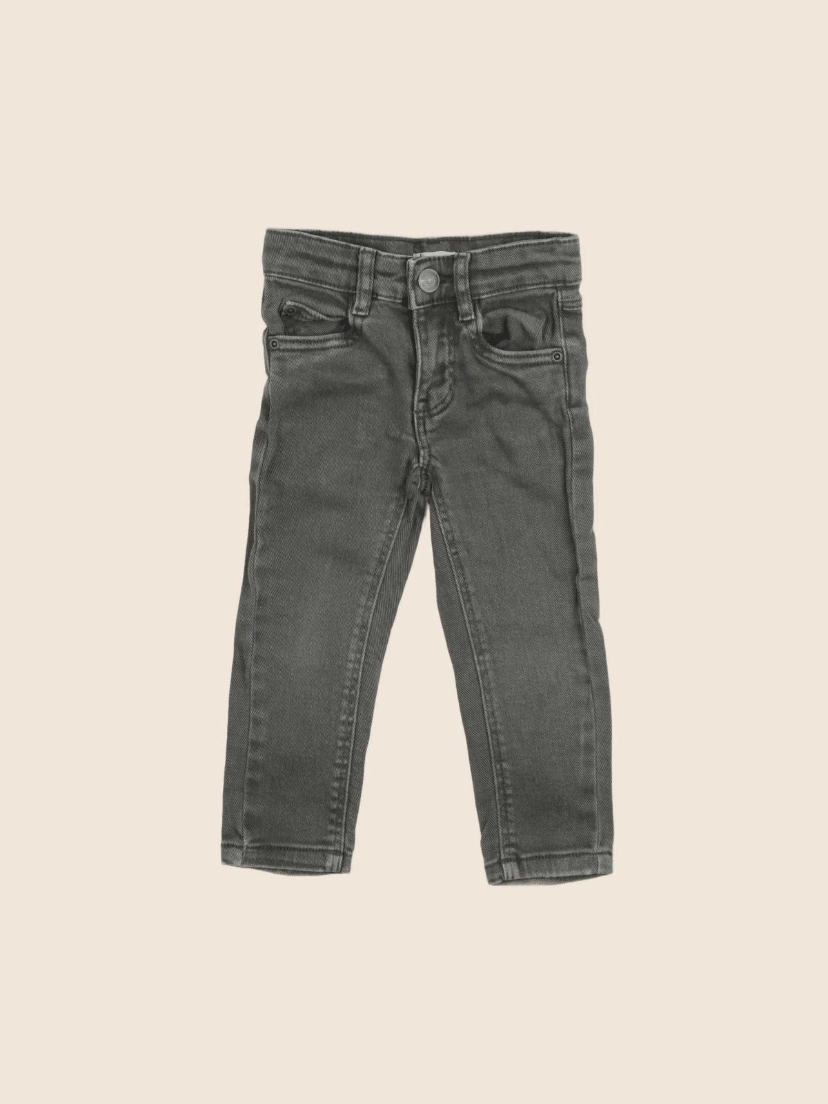 Vertbaudet - jean vert - 2 ans