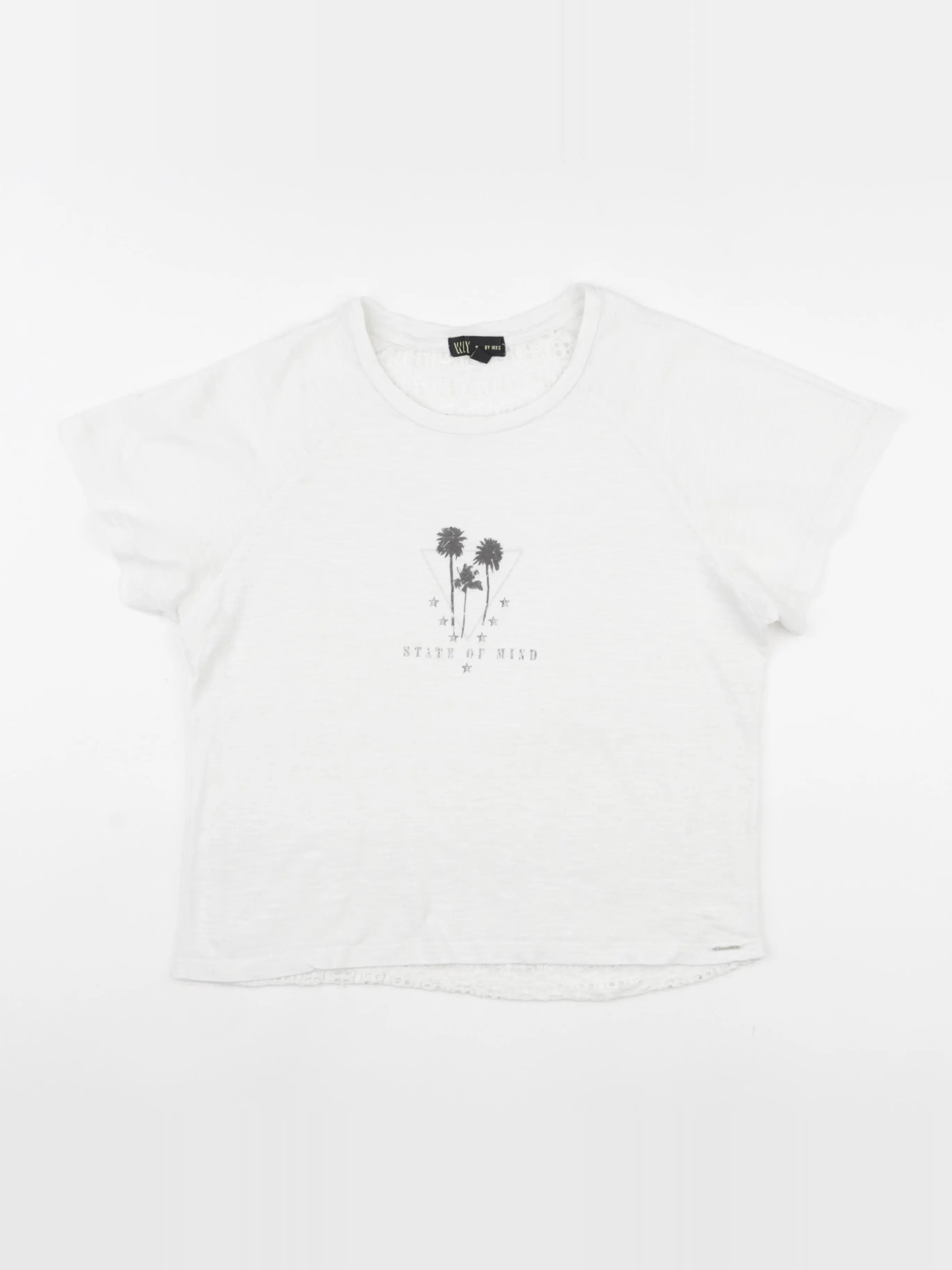 IKKS - tee-shirt blanc - 12 ans