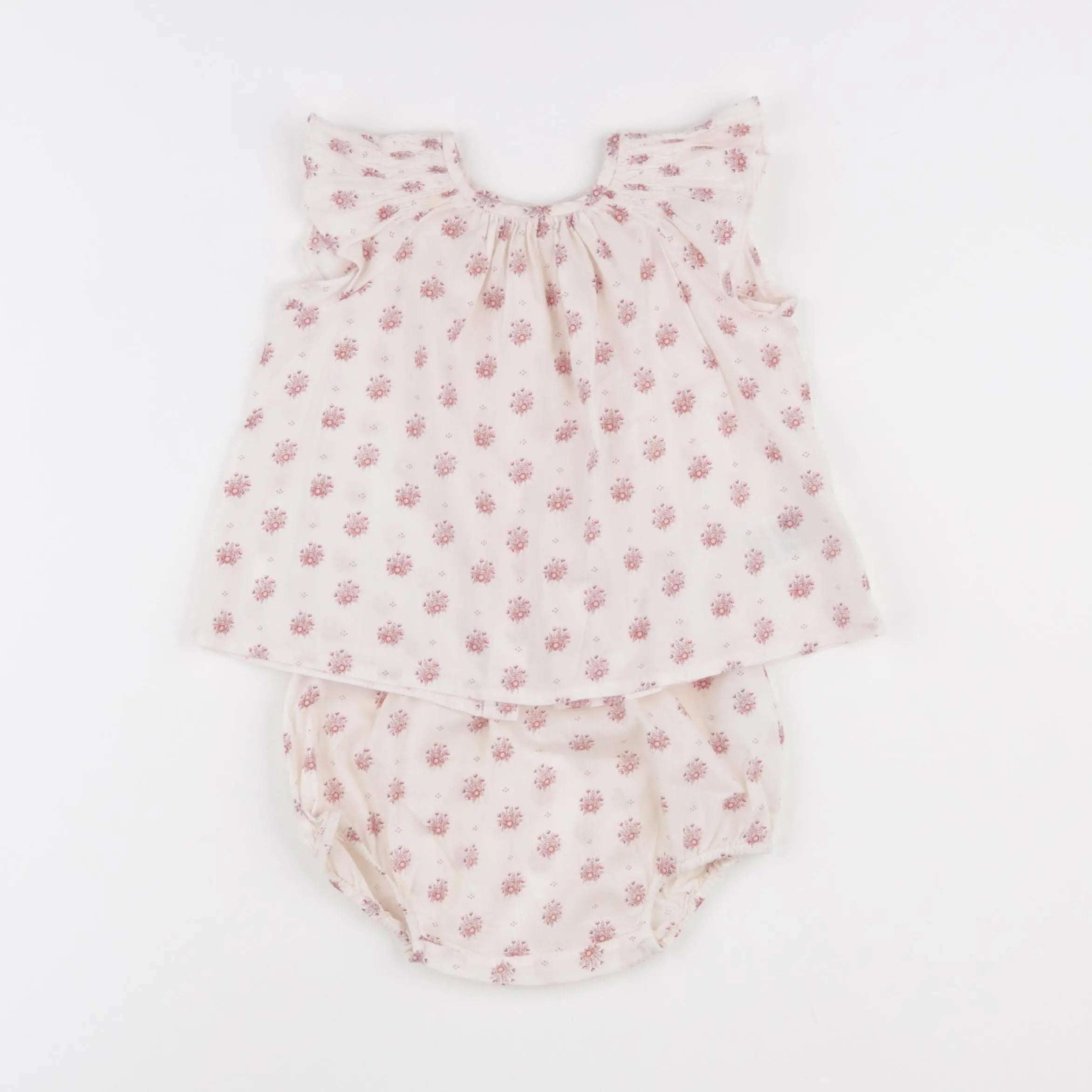 Bonpoint - pyjama coton rose - 12 mois