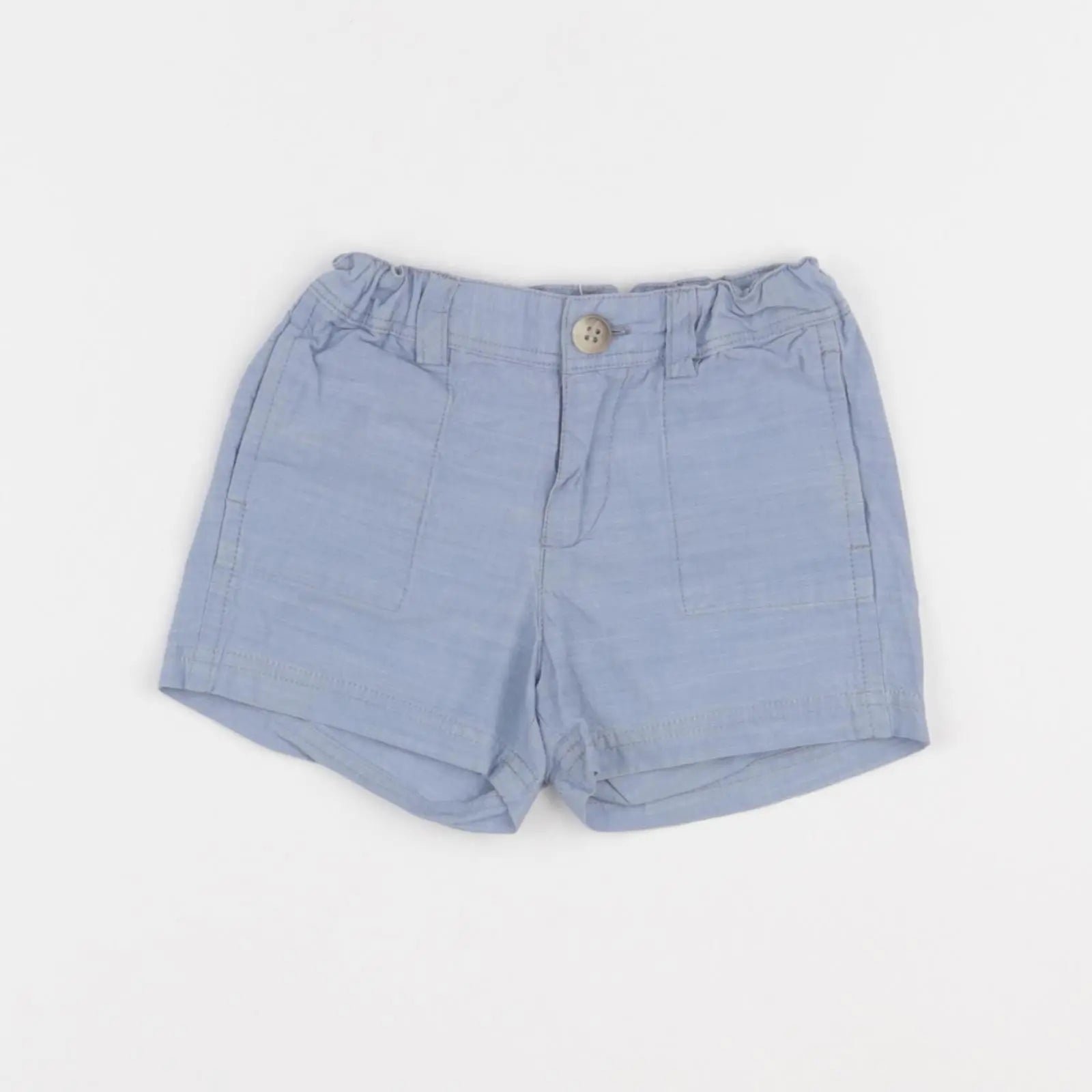 Bonpoint - short bleu - 6 mois