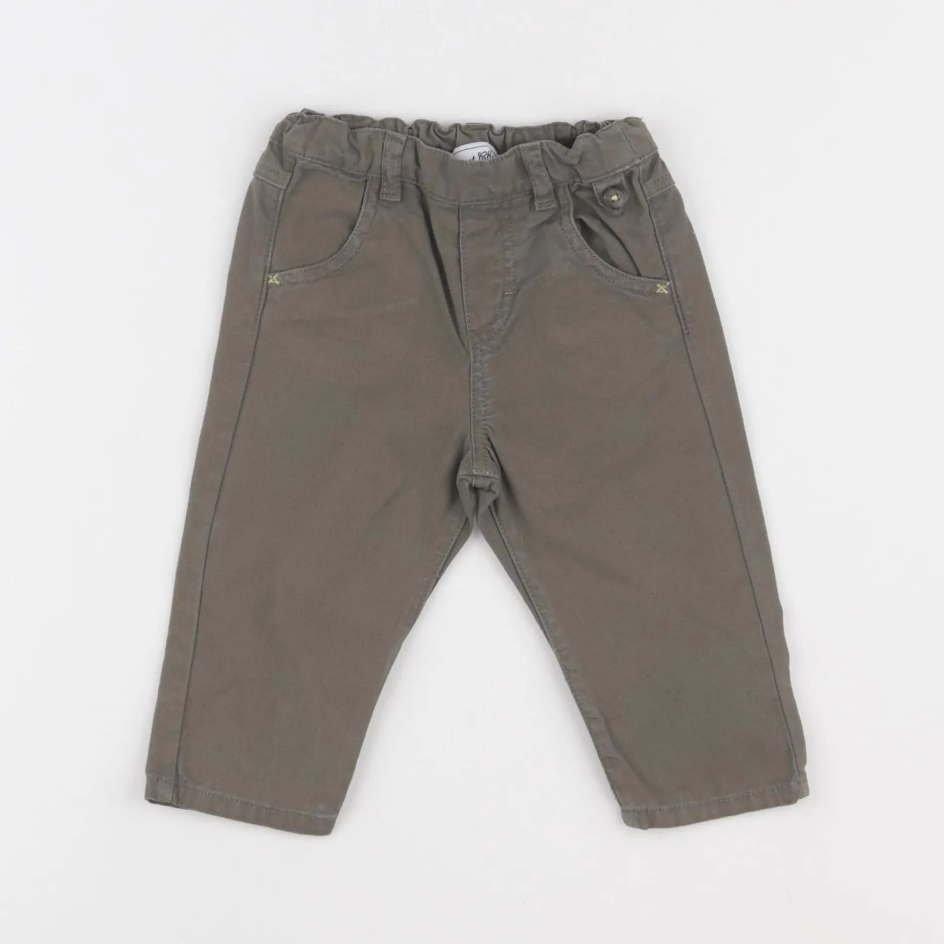 Tartine & Chocolat - pantalon vert - 6 mois