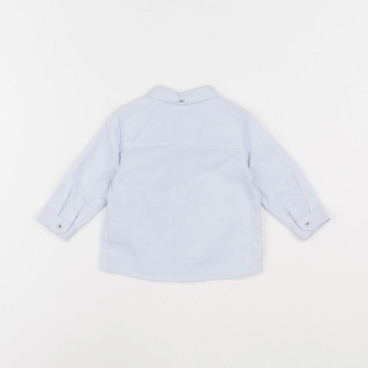 Tartine & Chocolat - chemise bleu - 6 mois