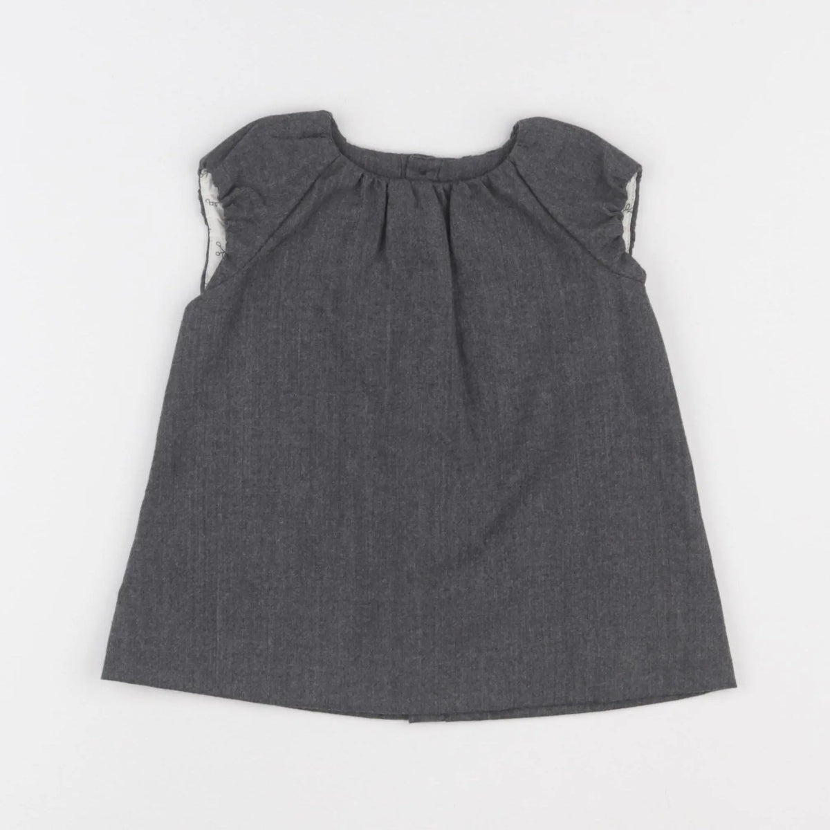 Bonpoint - robe gris - 6 mois