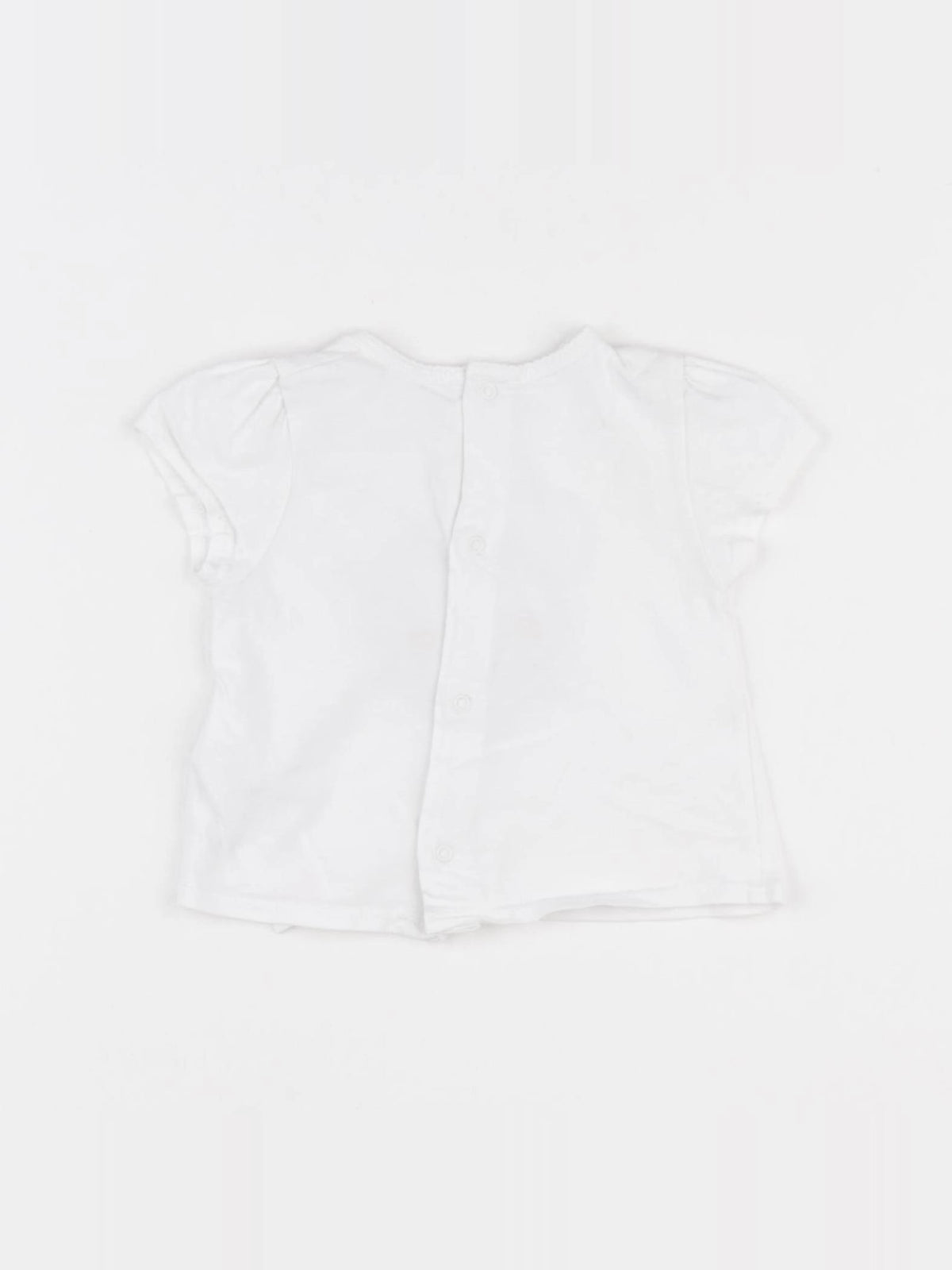 Chloé - tee-shirt blanc - 6 mois