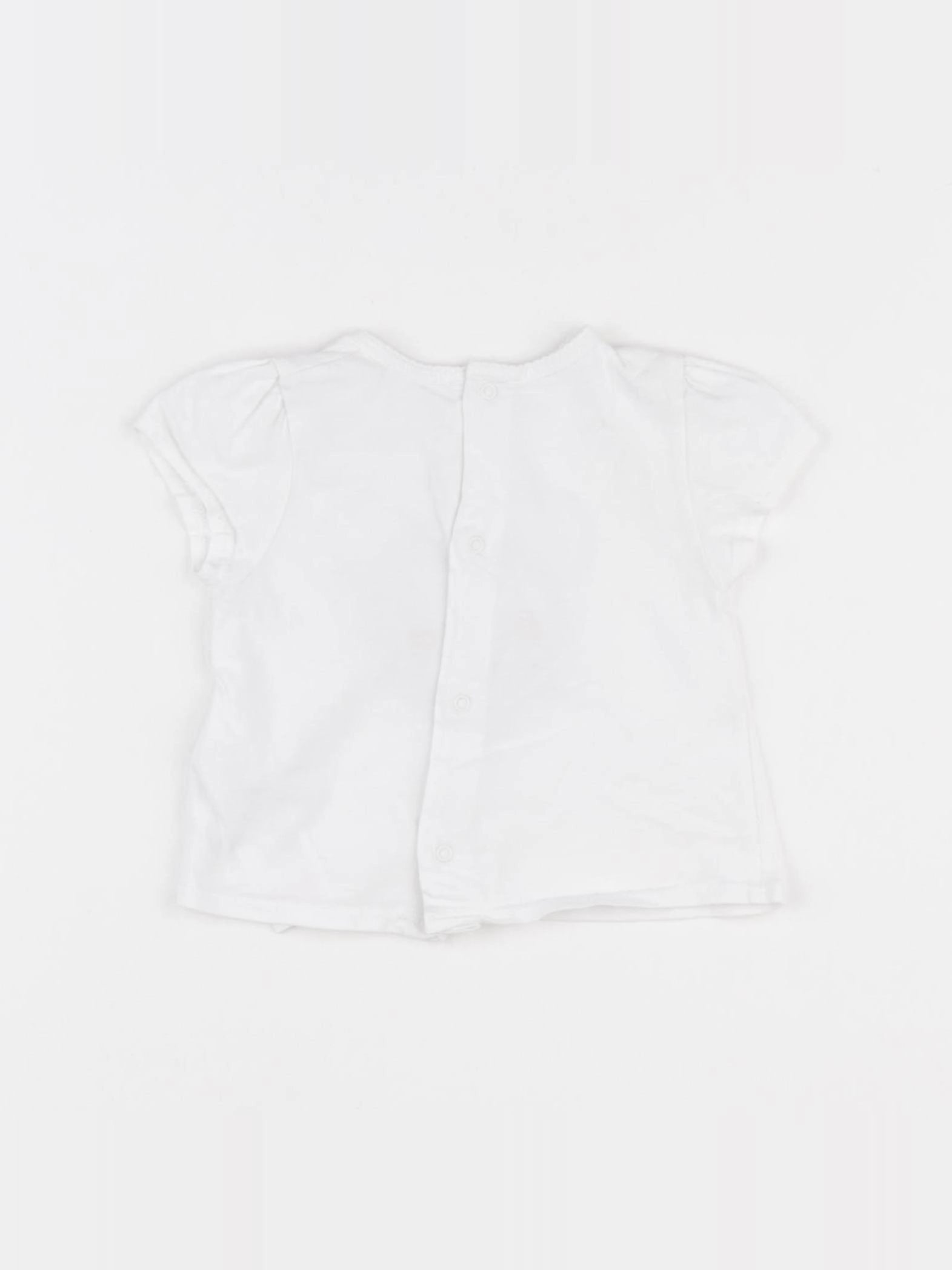 Chloé - tee-shirt blanc - 6 mois