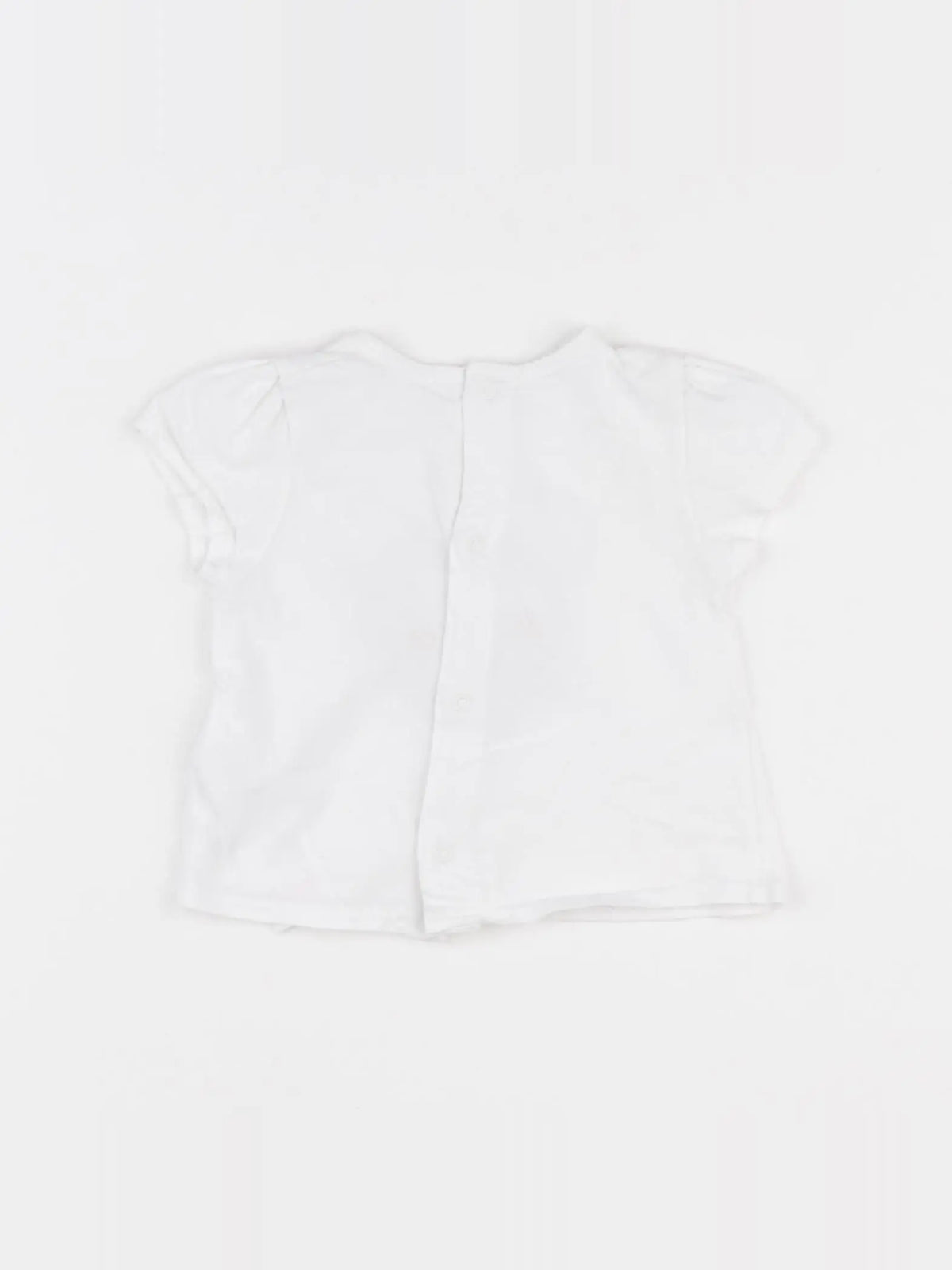 Chloé - tee-shirt blanc - 6 mois