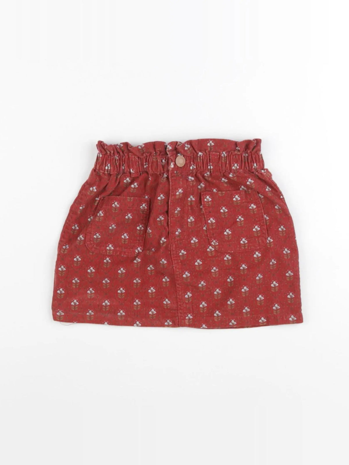 Vertbaudet - jupe marron - 4 ans