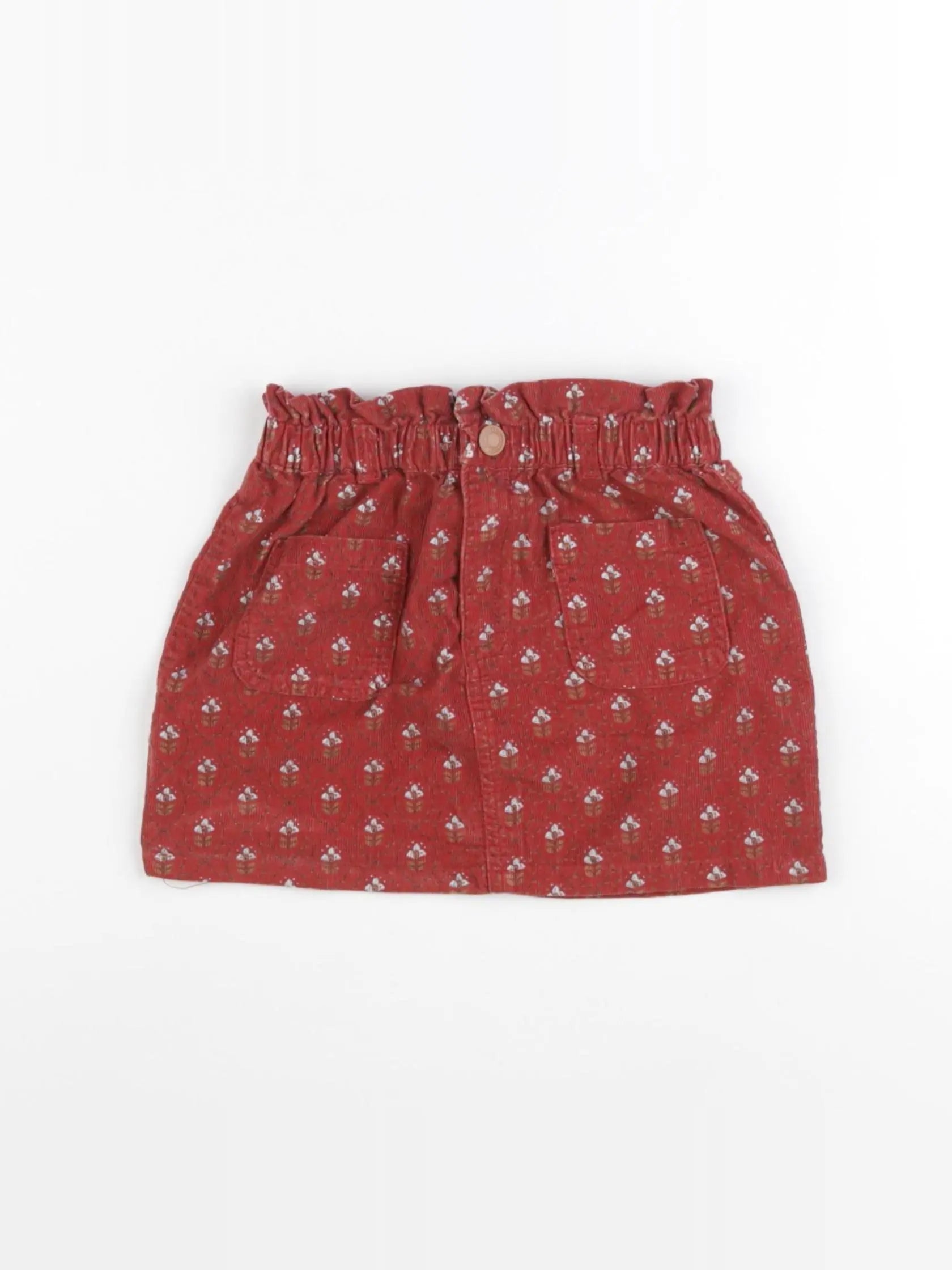 Vertbaudet - jupe marron - 4 ans