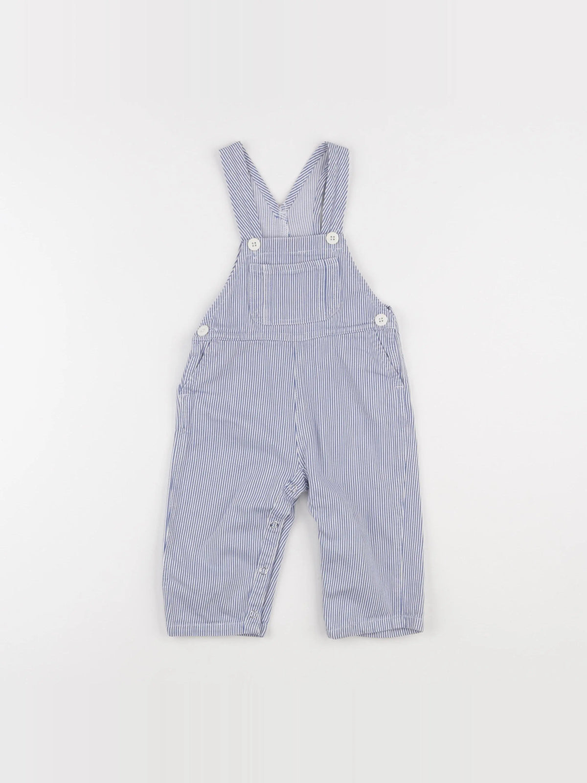 Acanthe - salopette bleu - 12 mois