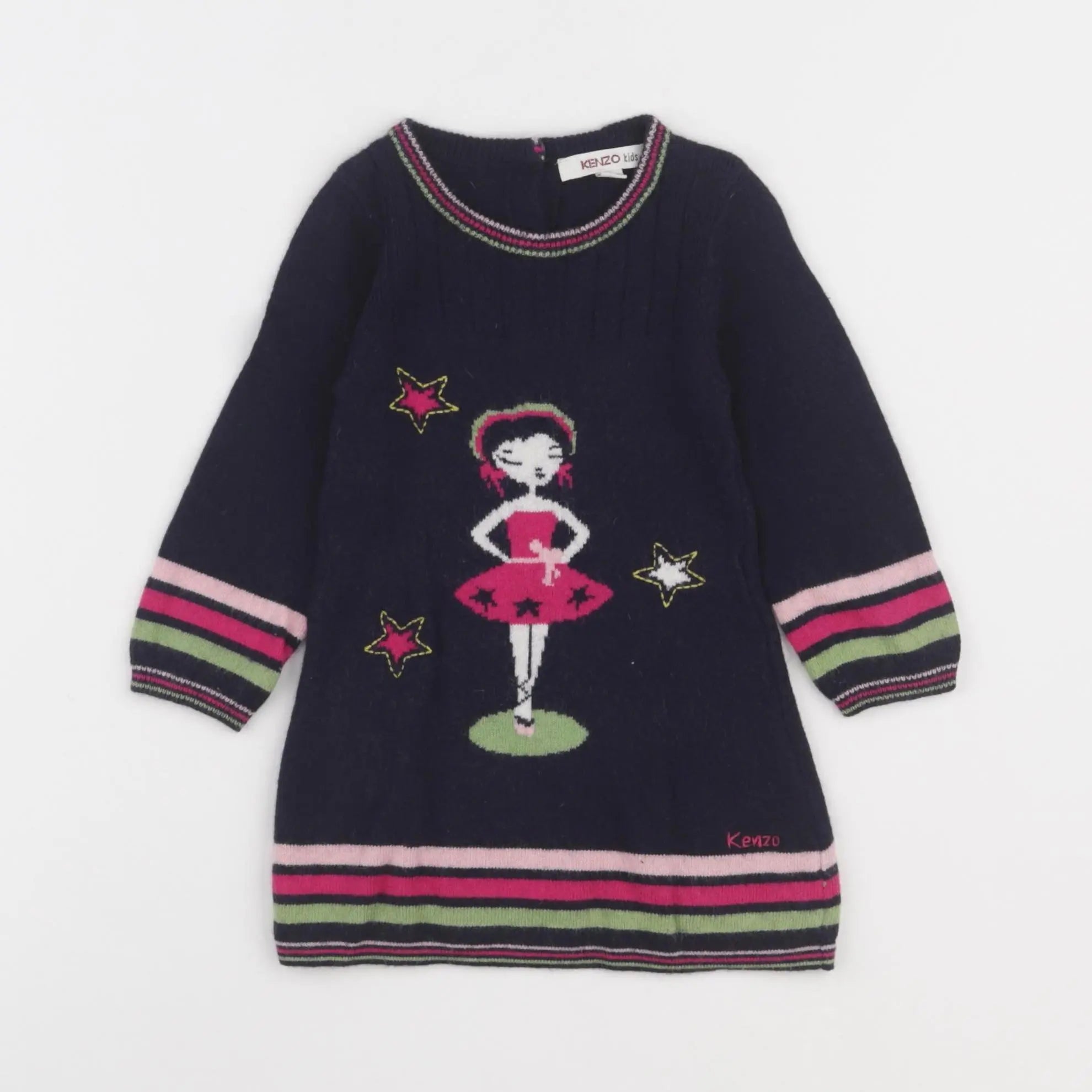 Kenzo - robe bleu - 6 mois