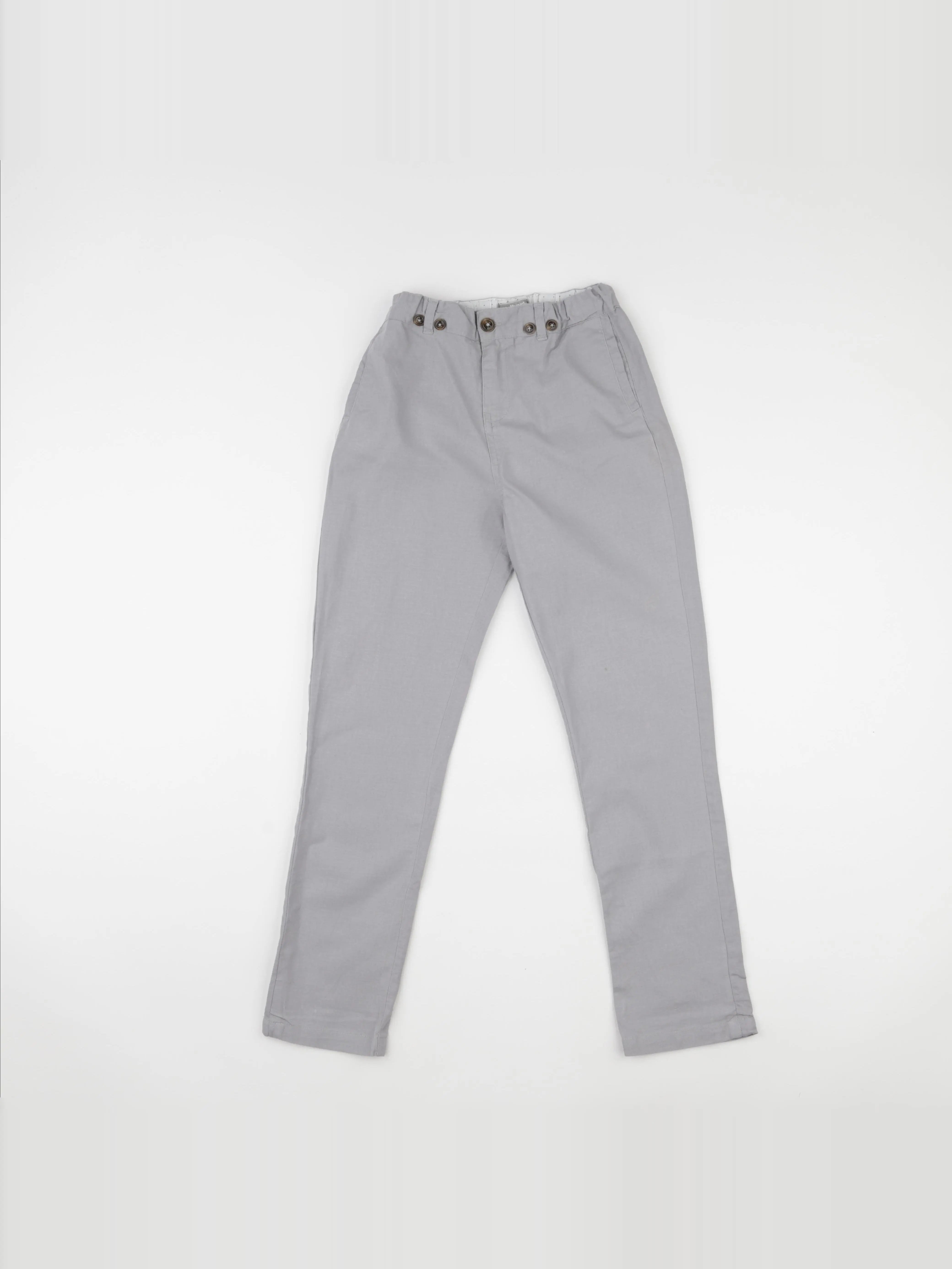 Vertbaudet - pantalon gris - 10 ans