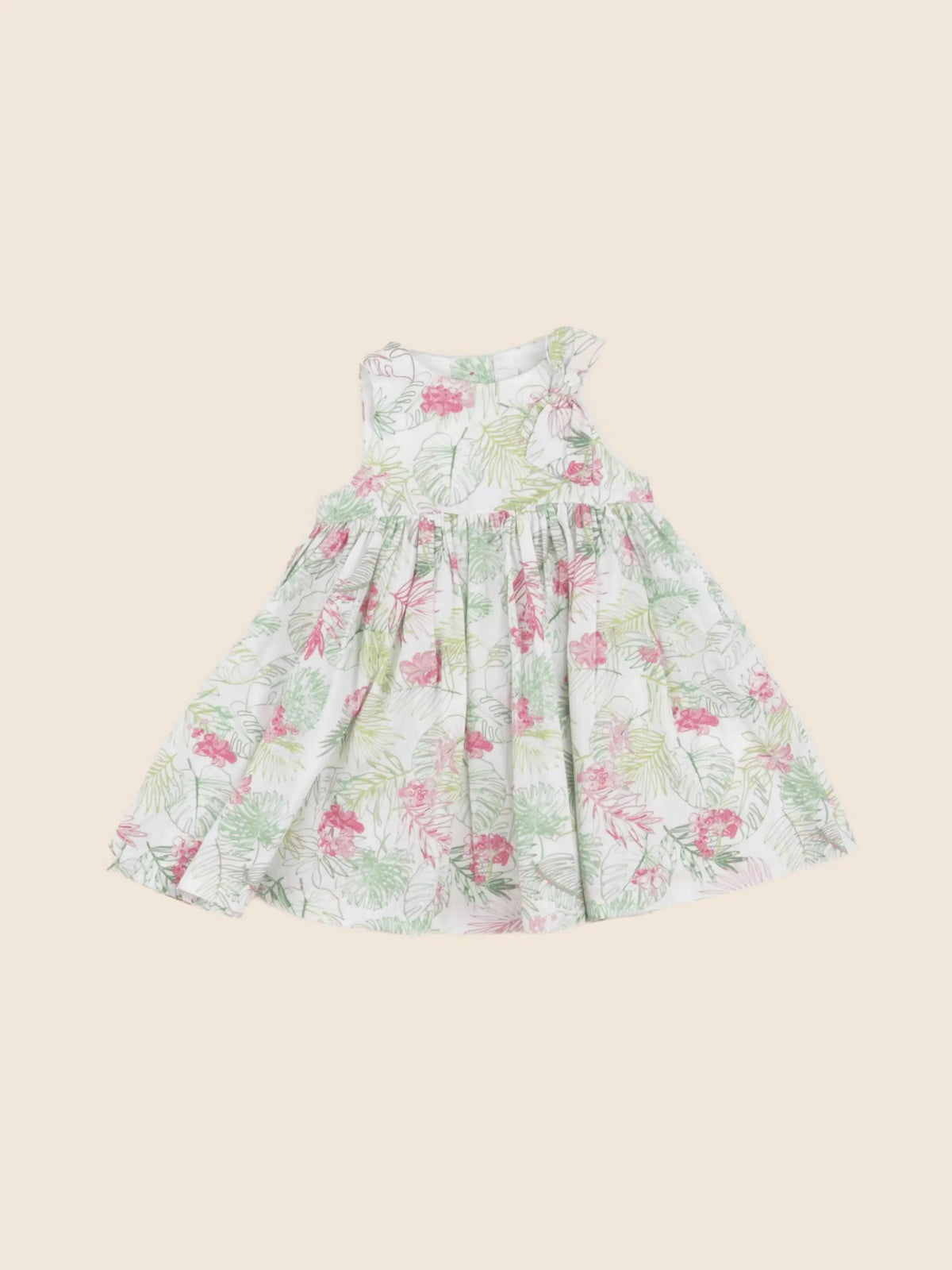 Tartine & Chocolat - robe vert - 6 mois