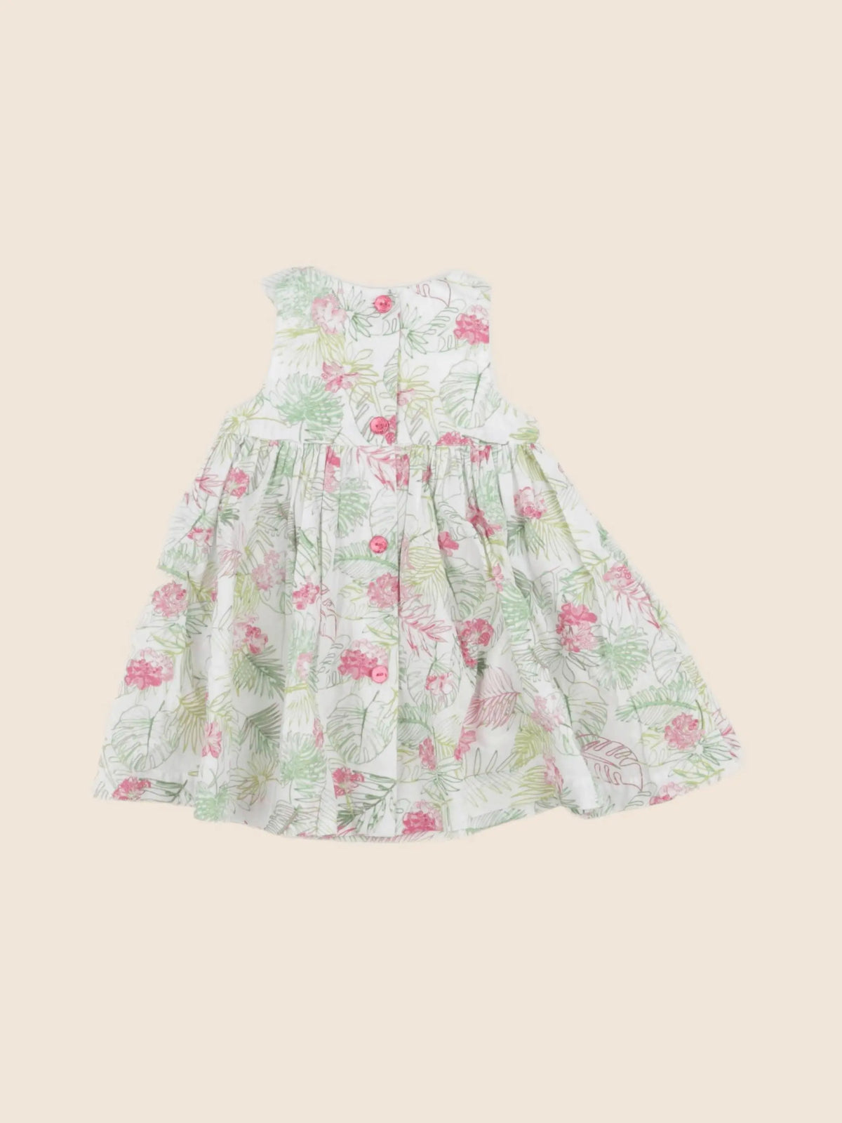 Tartine & Chocolat - robe vert - 6 mois
