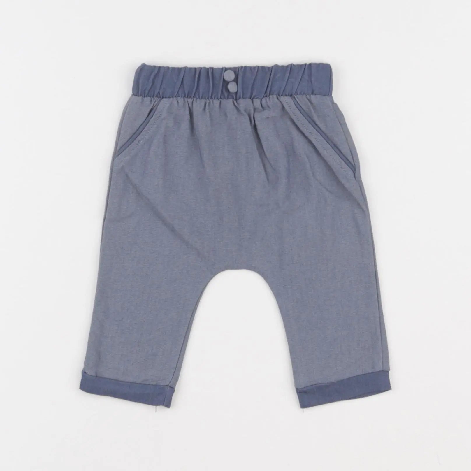 Blune - sarouel bleu - 6 mois