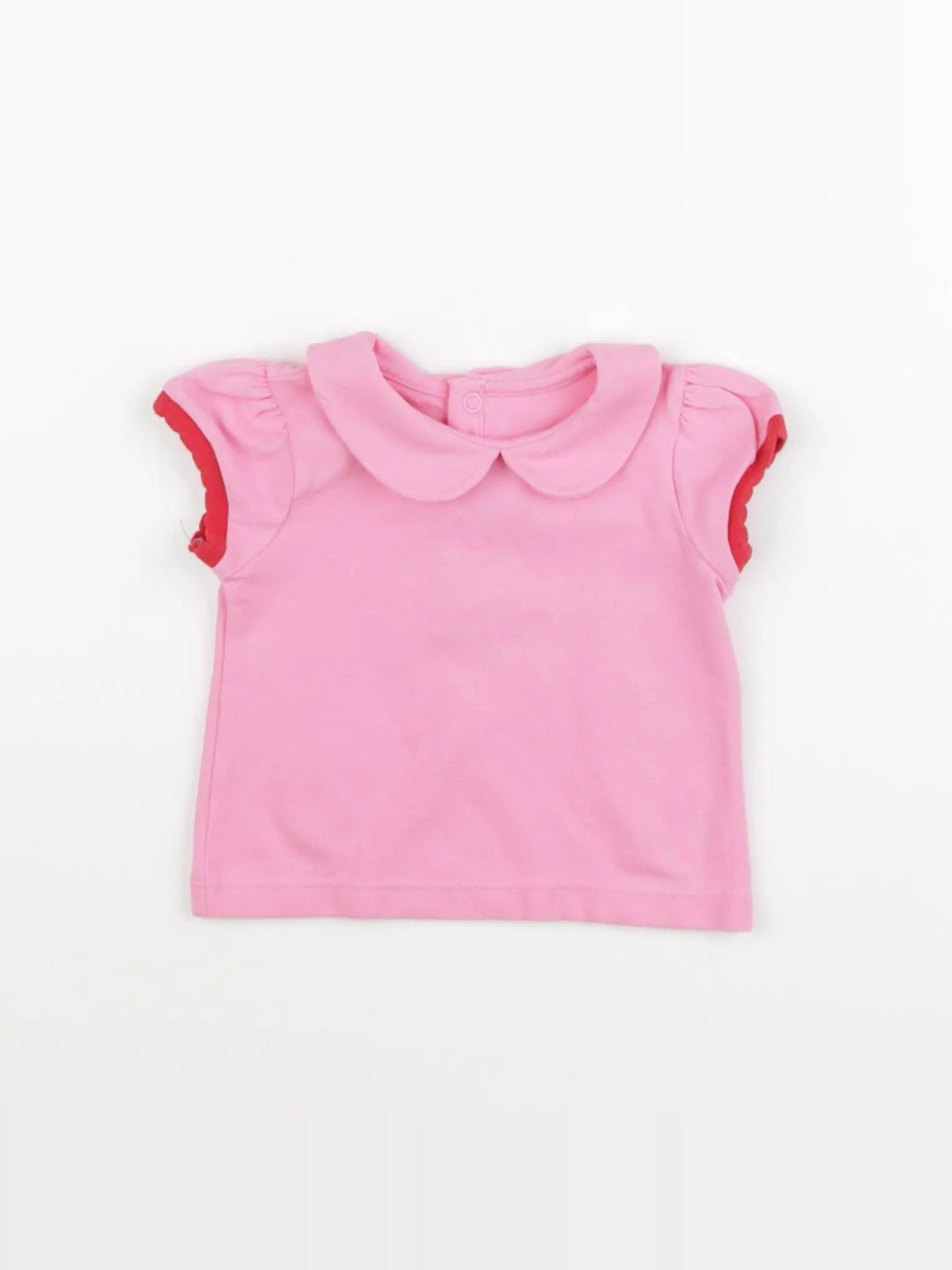 Jacadi - polo rose - 6 mois