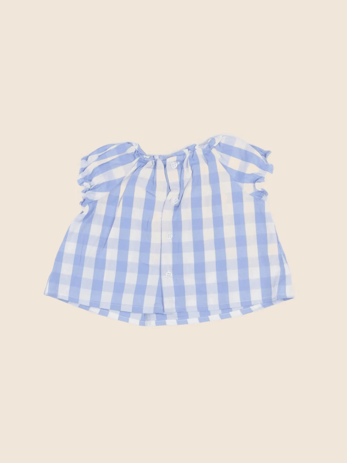 Bonpoint - blouse bleu - 3 mois