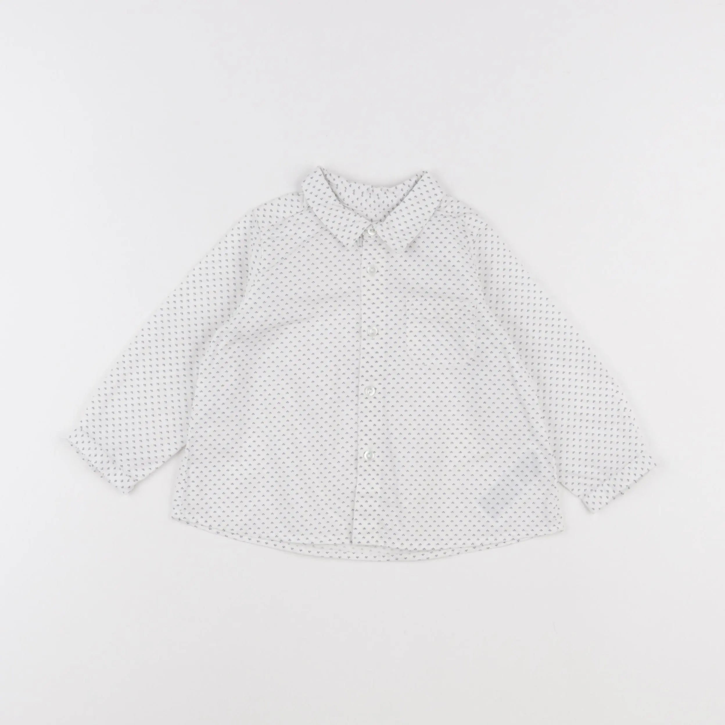 Bonpoint - chemise bleu - 12 mois