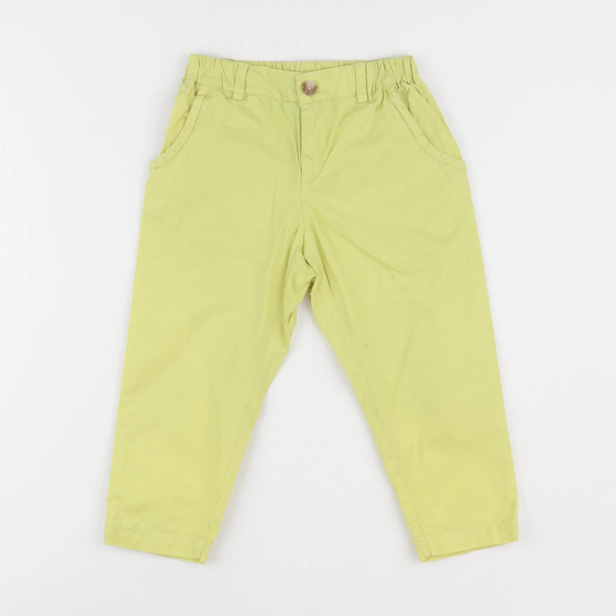 Bonpoint - pantalon jaune - 3 ans