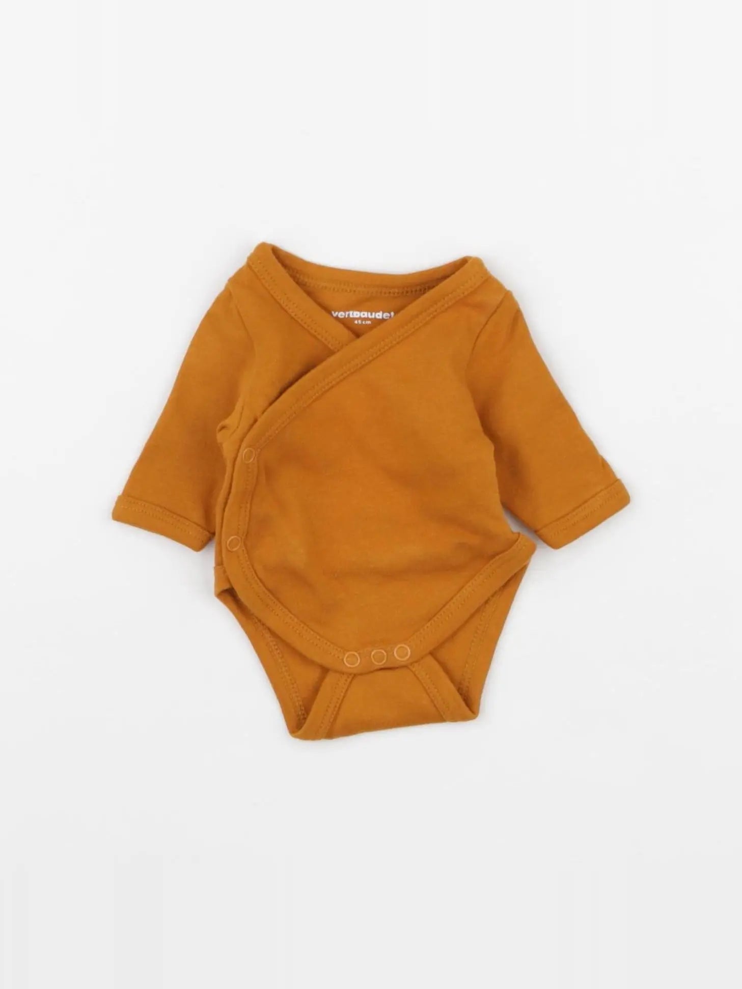 Vertbaudet - body marron - Prématuré