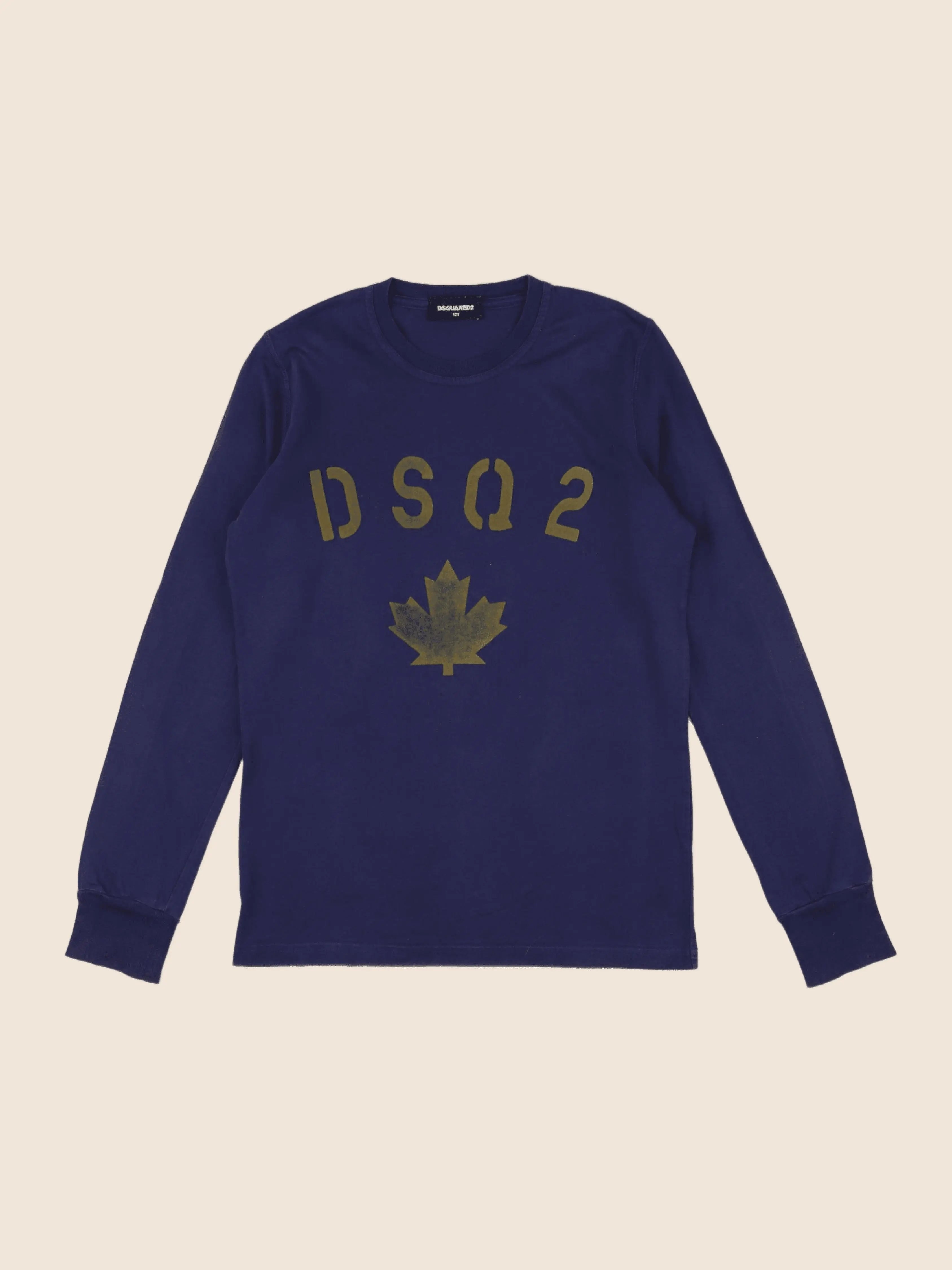 Dsquared2 - tee-shirt bleu - 12 ans