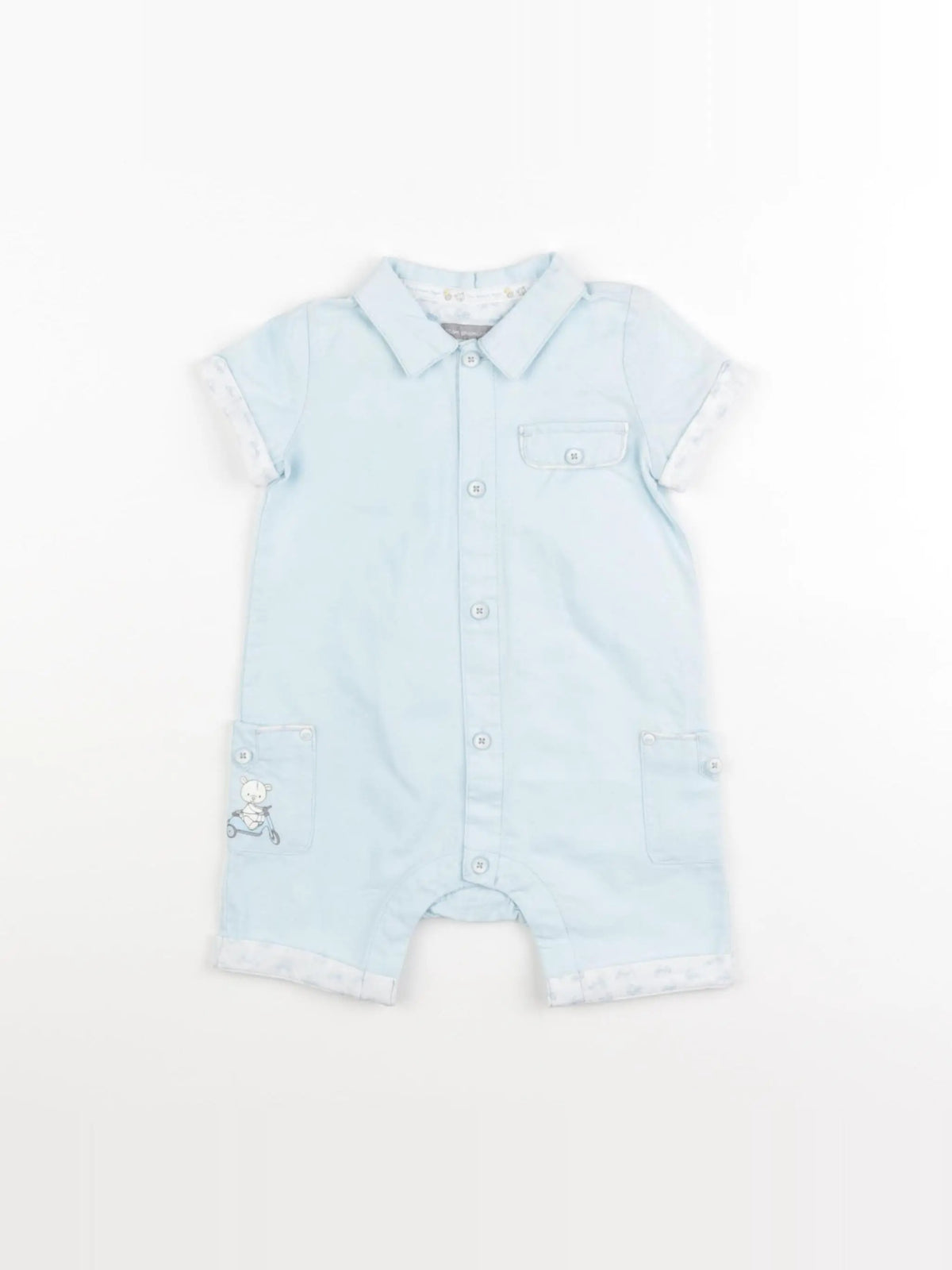 Sergent Major - combinaison bleu - 6 mois