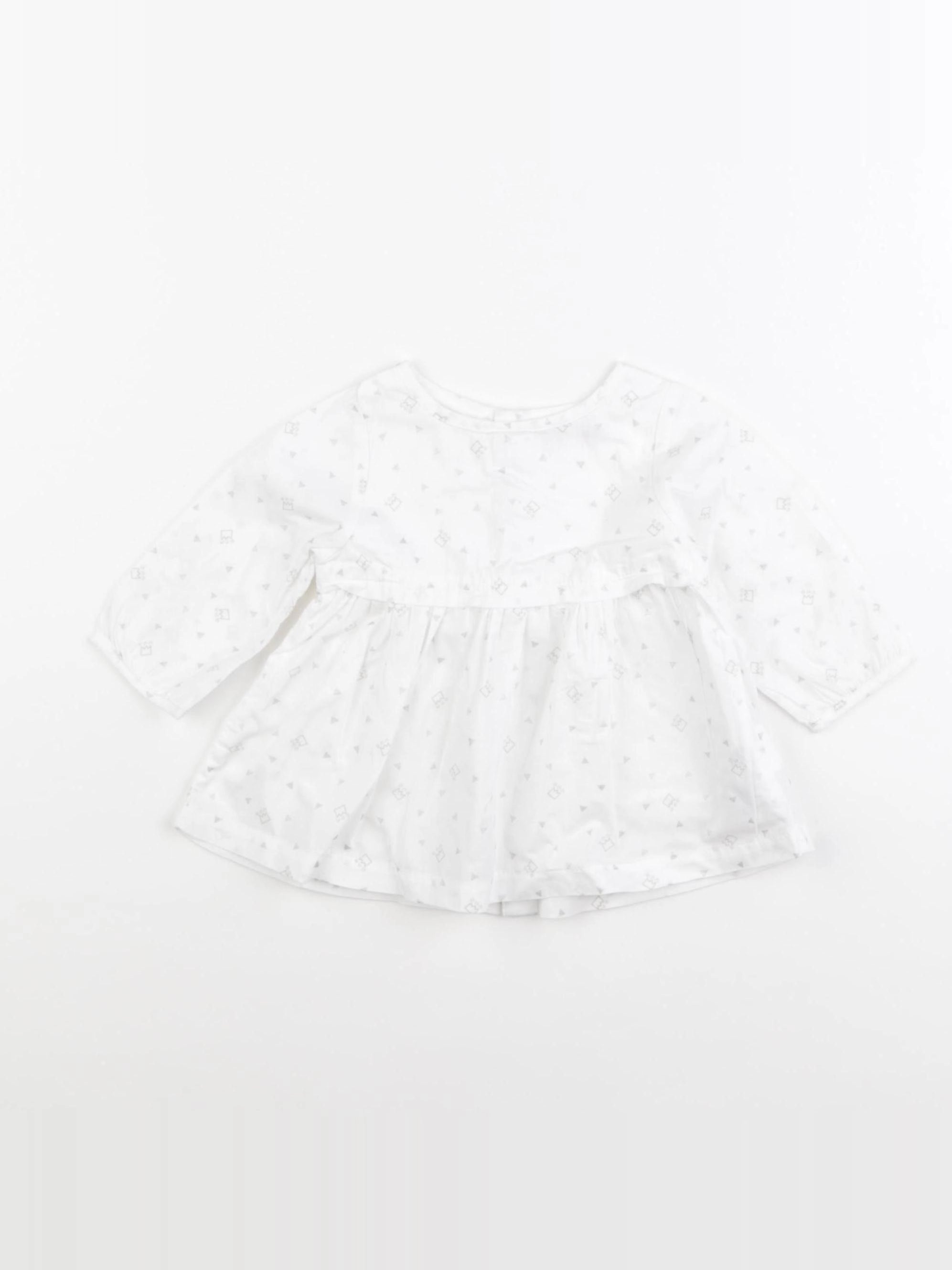 DPAM - robe blanc - 3 mois