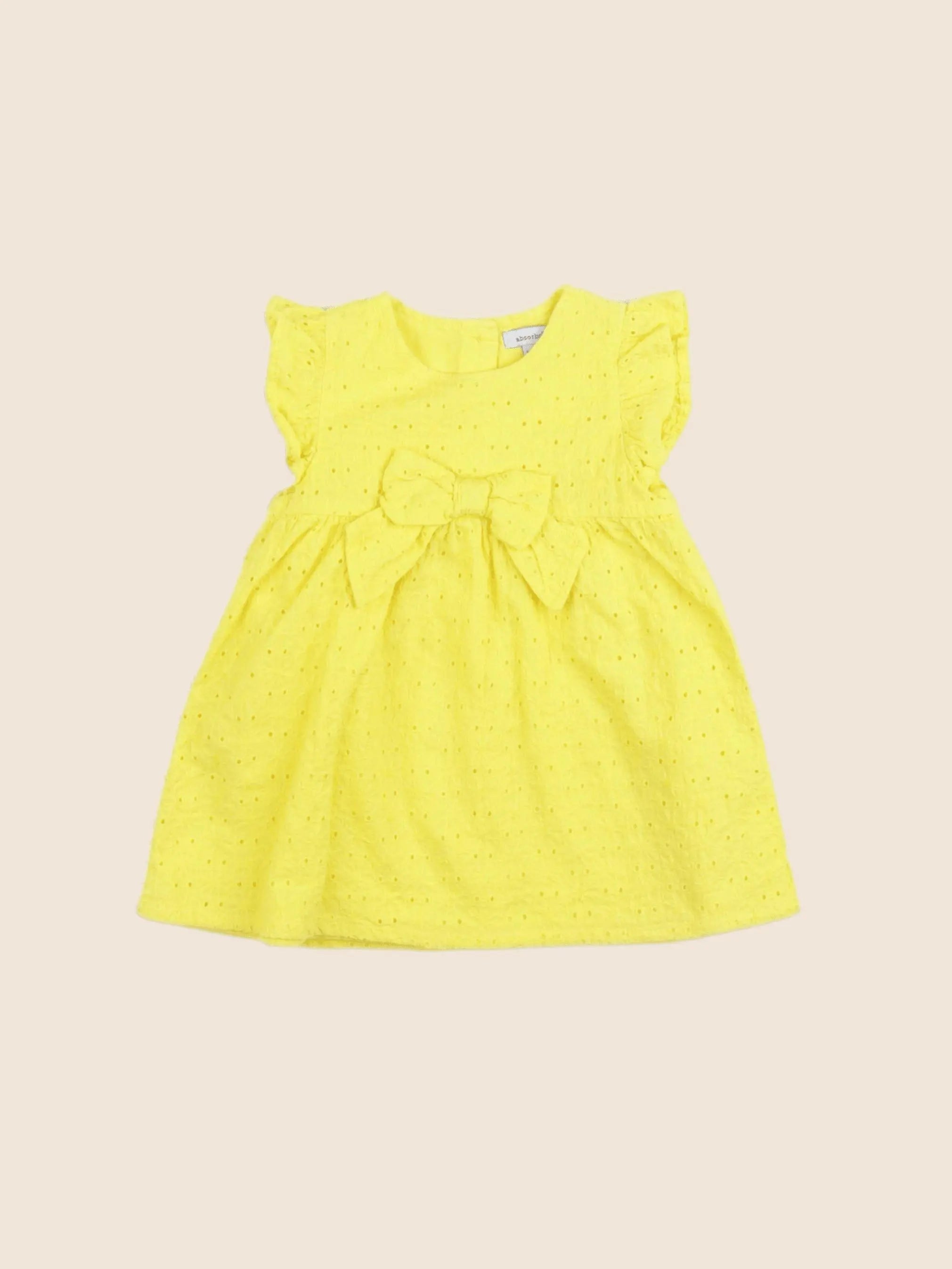 Absorba - robe jaune - 12 mois