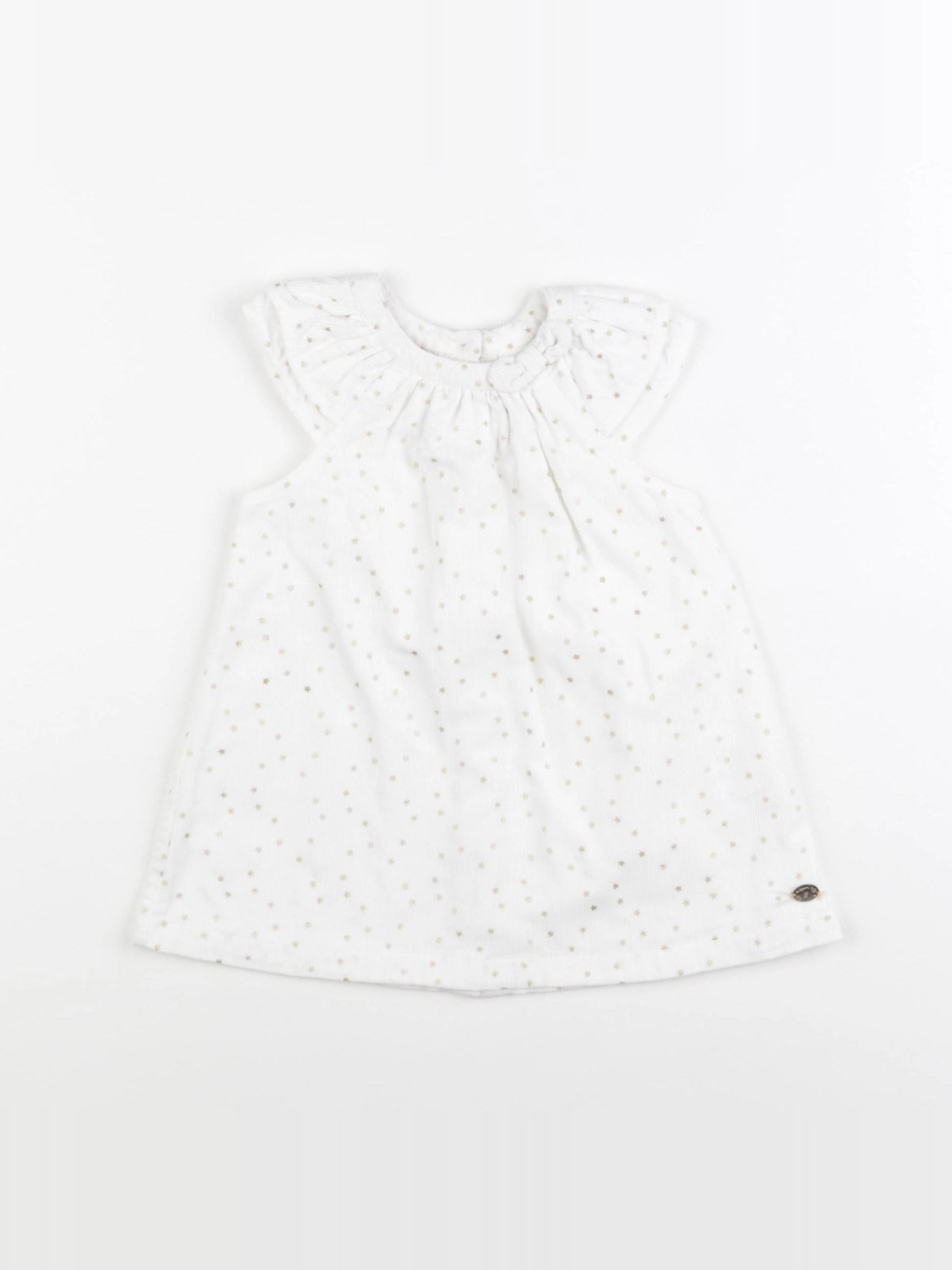 DPAM - robe blanc - 6 mois