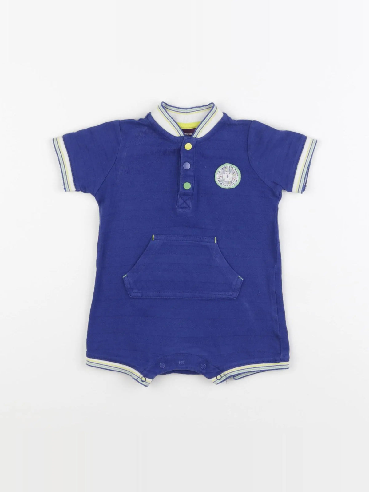 Sergent Major - combinaison bleu - 6 mois