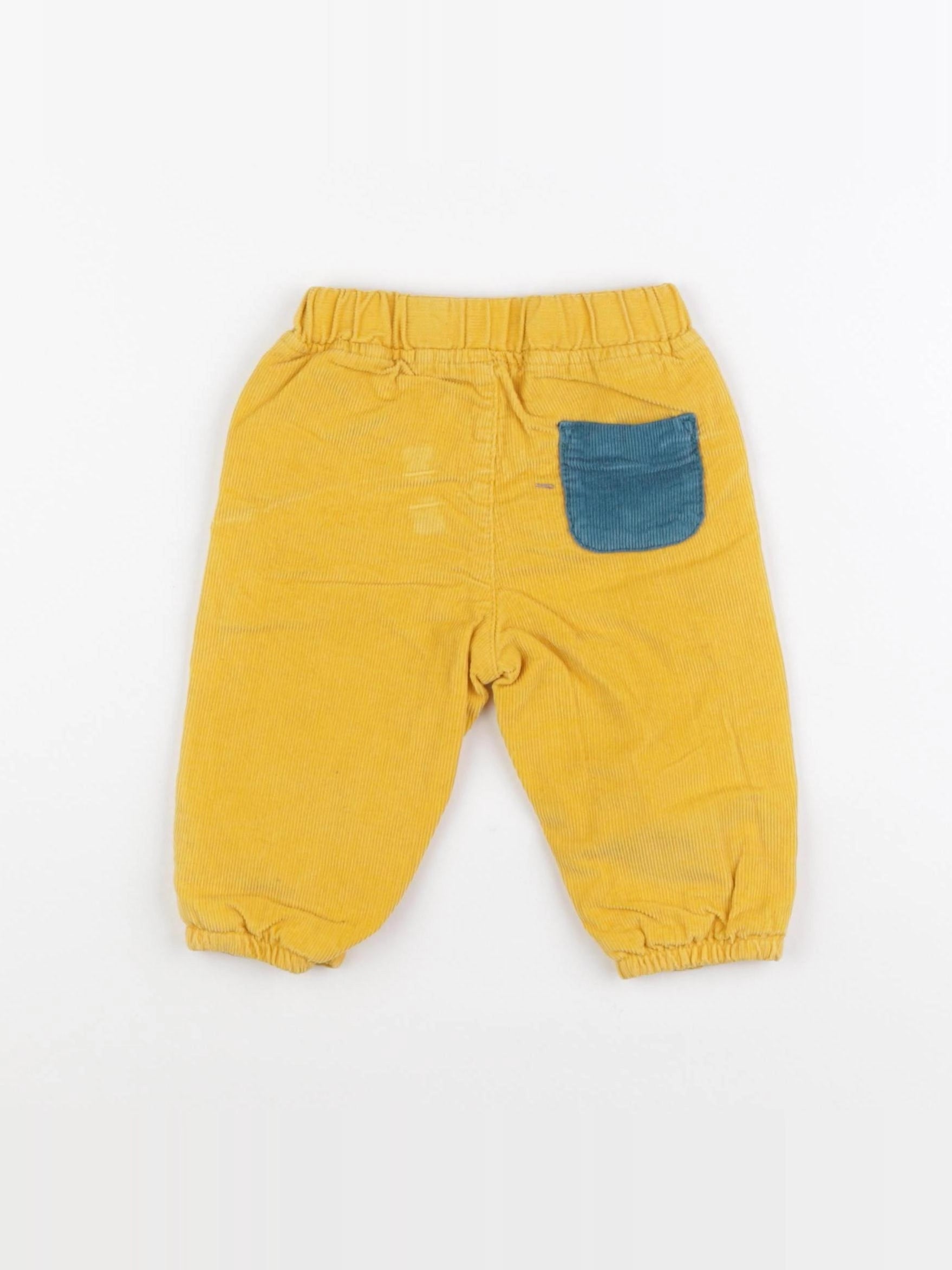 DPAM - pantalon jaune - 6 mois