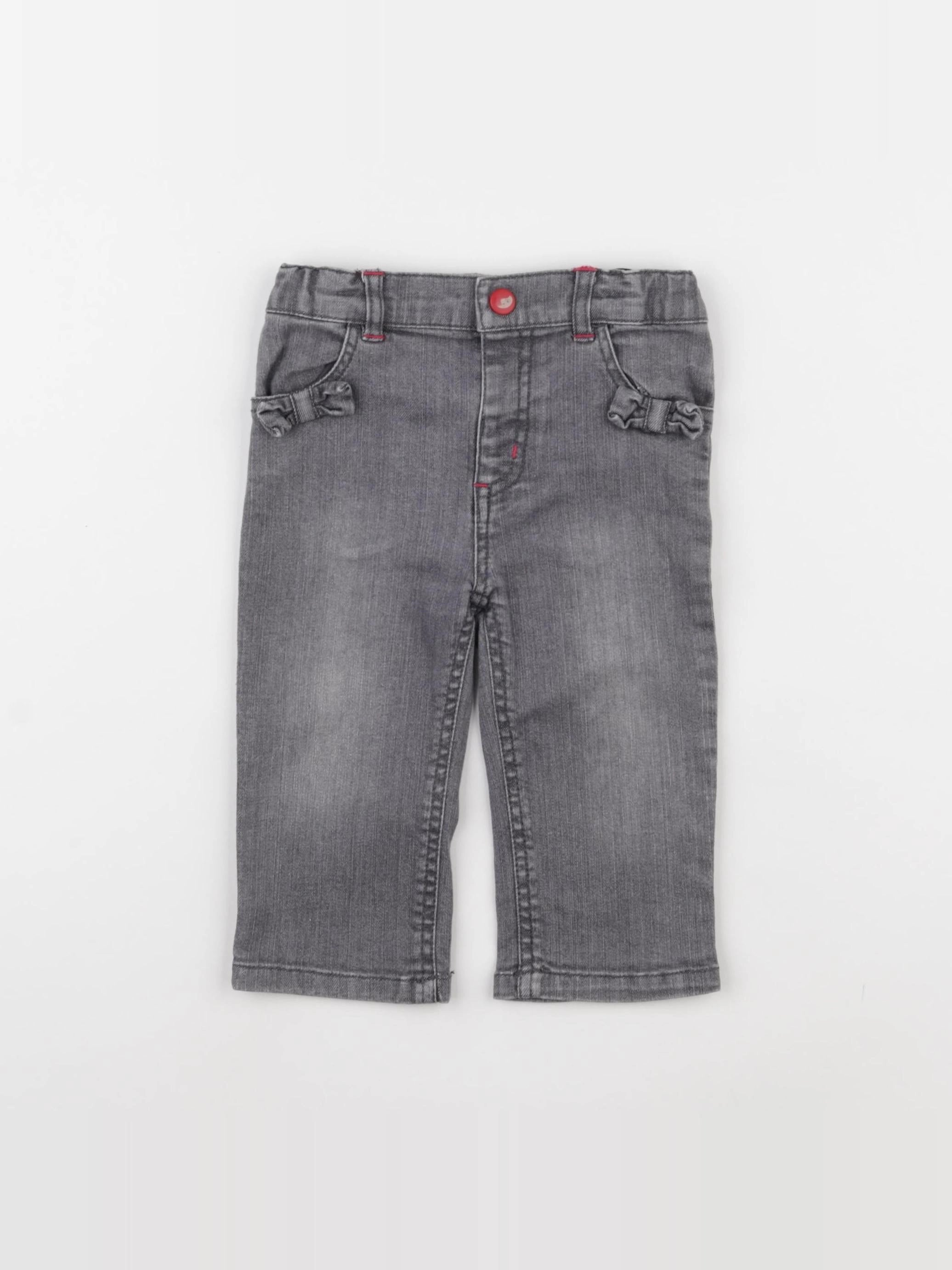 DPAM - jean gris - 12 mois