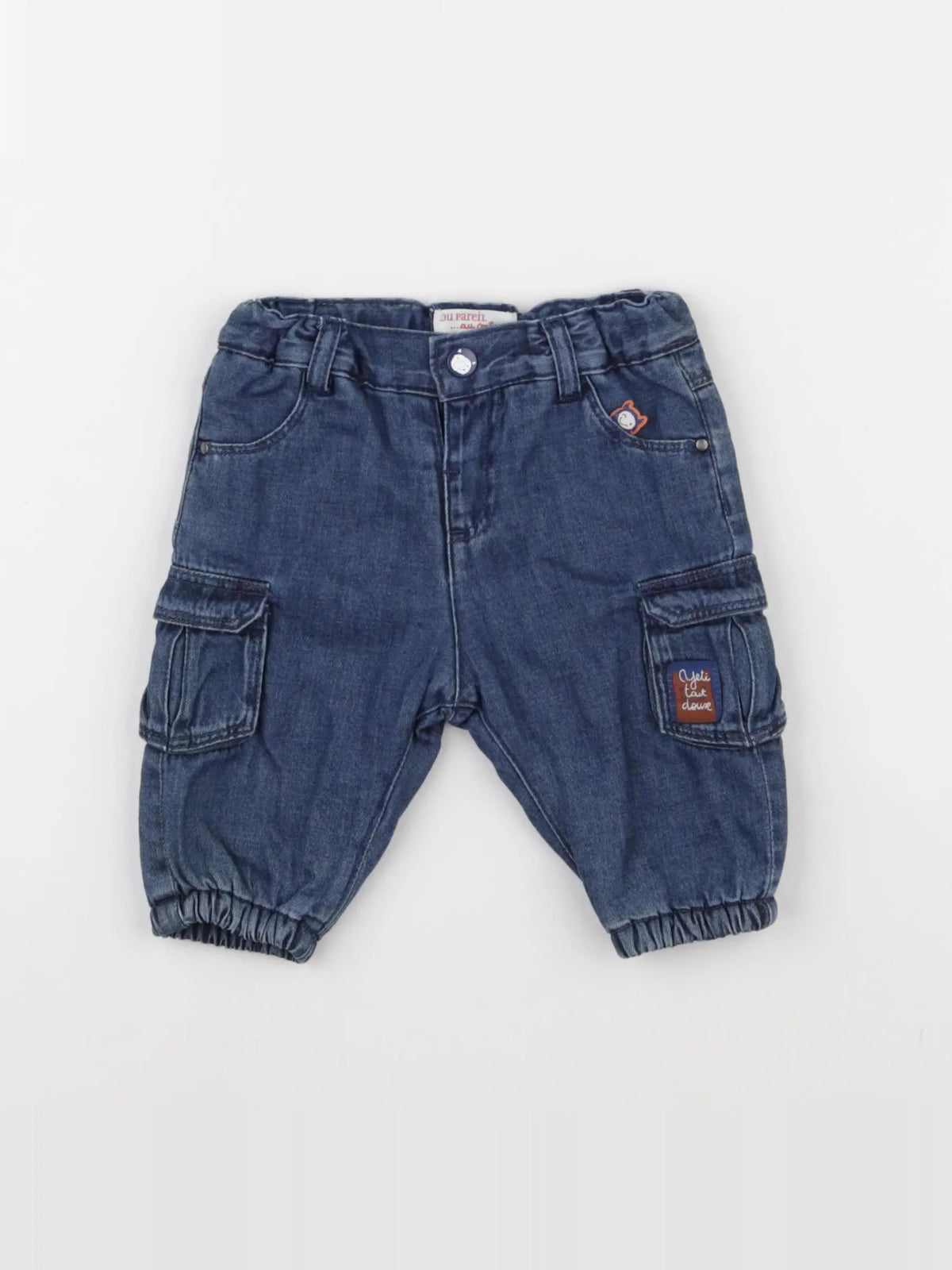 DPAM - jean doublé bleu - 3 mois