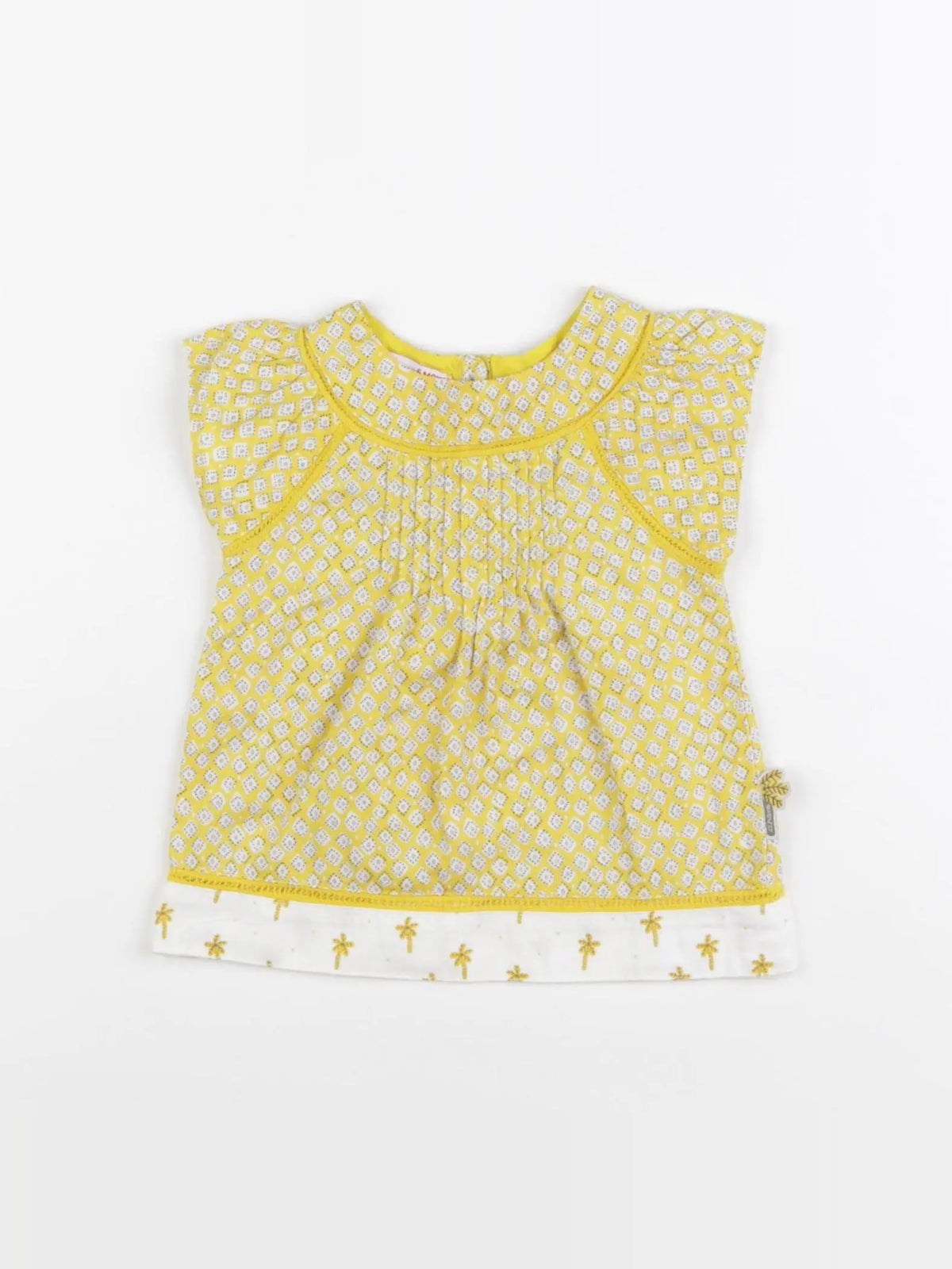 DPAM - robe jaune - 6 mois