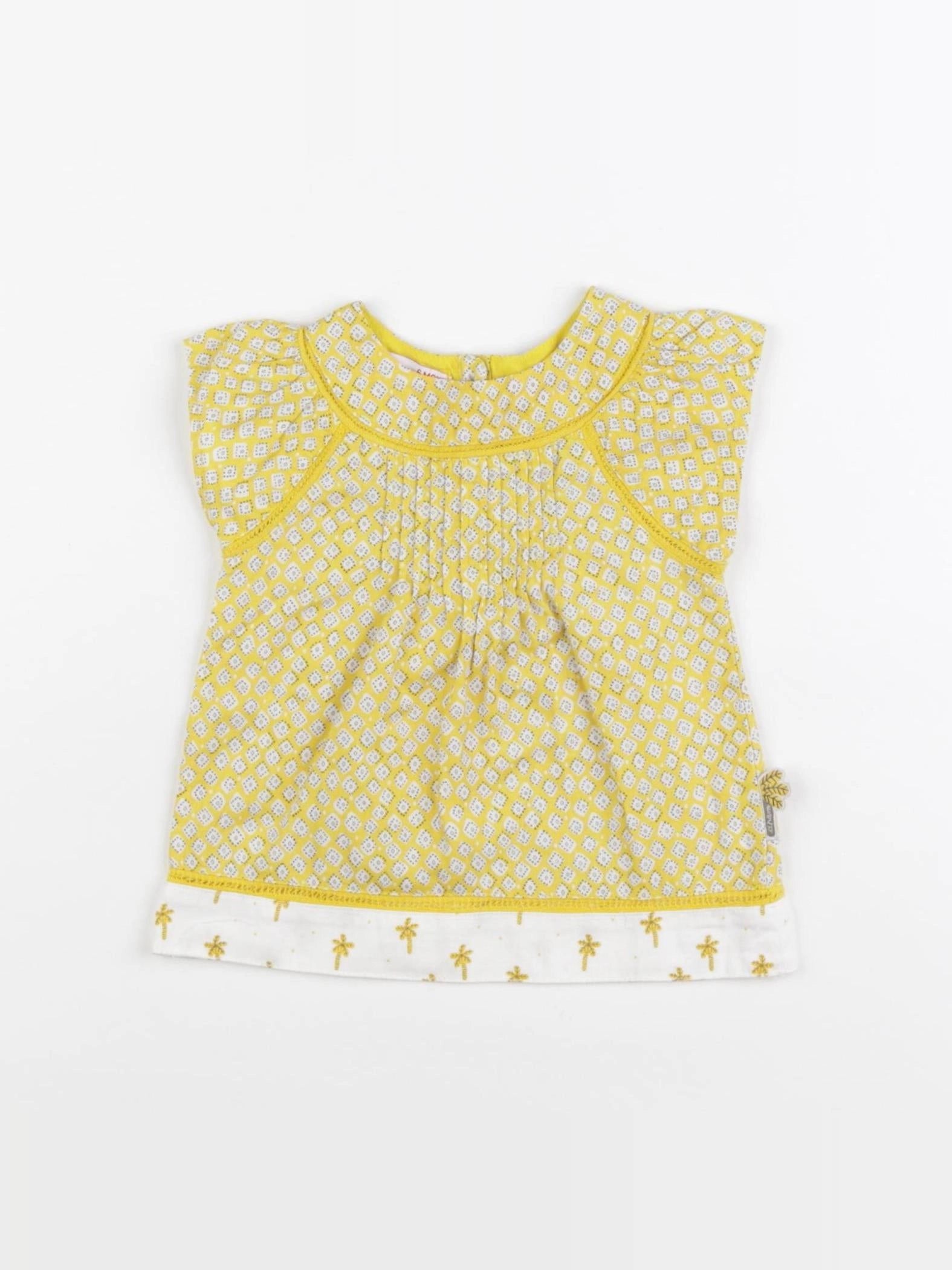 DPAM - robe jaune - 6 mois