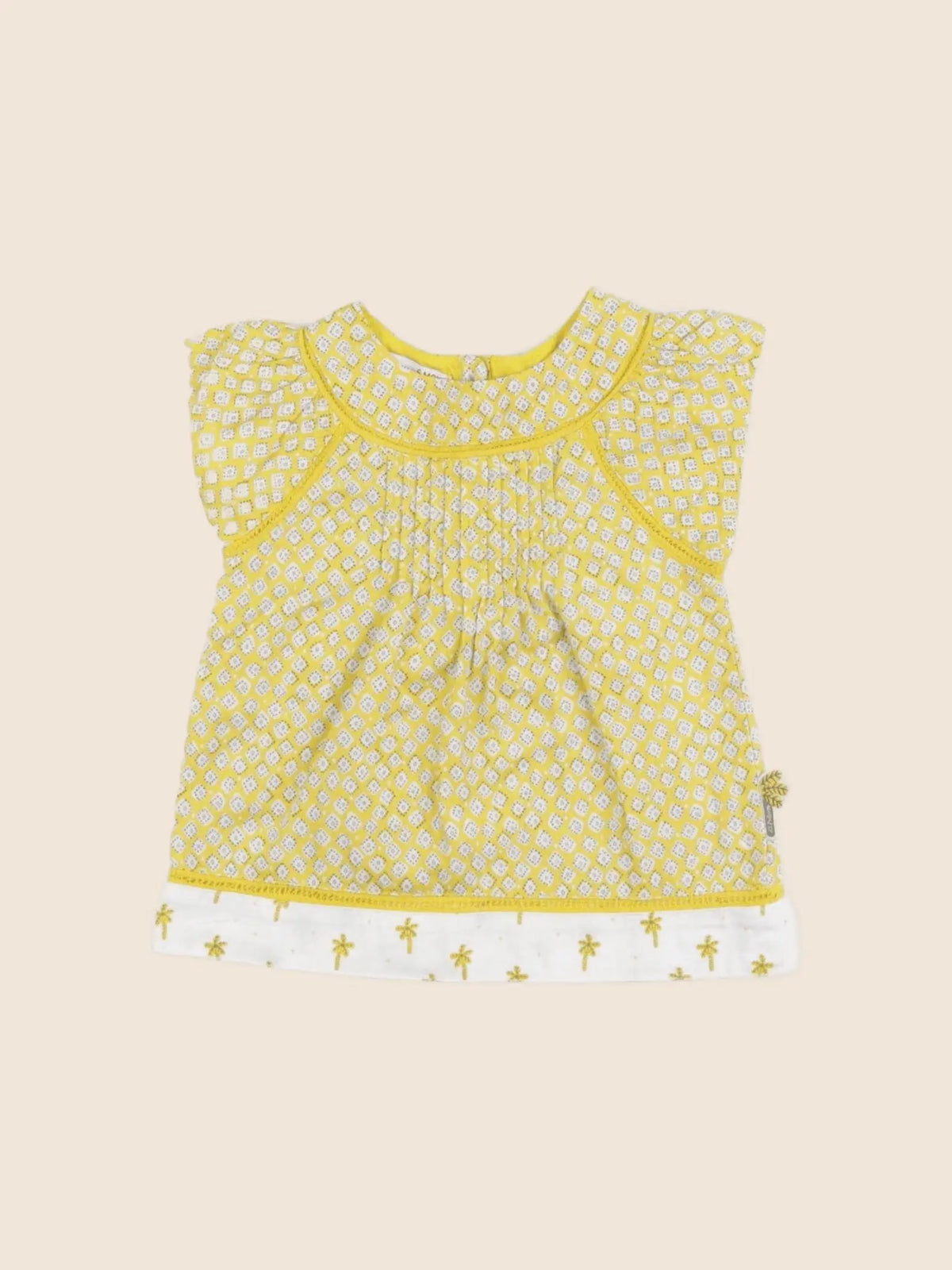 DPAM - robe jaune - 6 mois