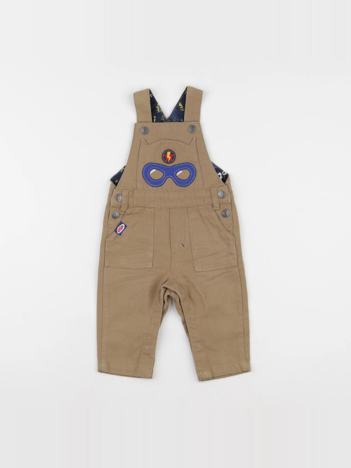 DPAM - salopette doublé beige - 6 mois