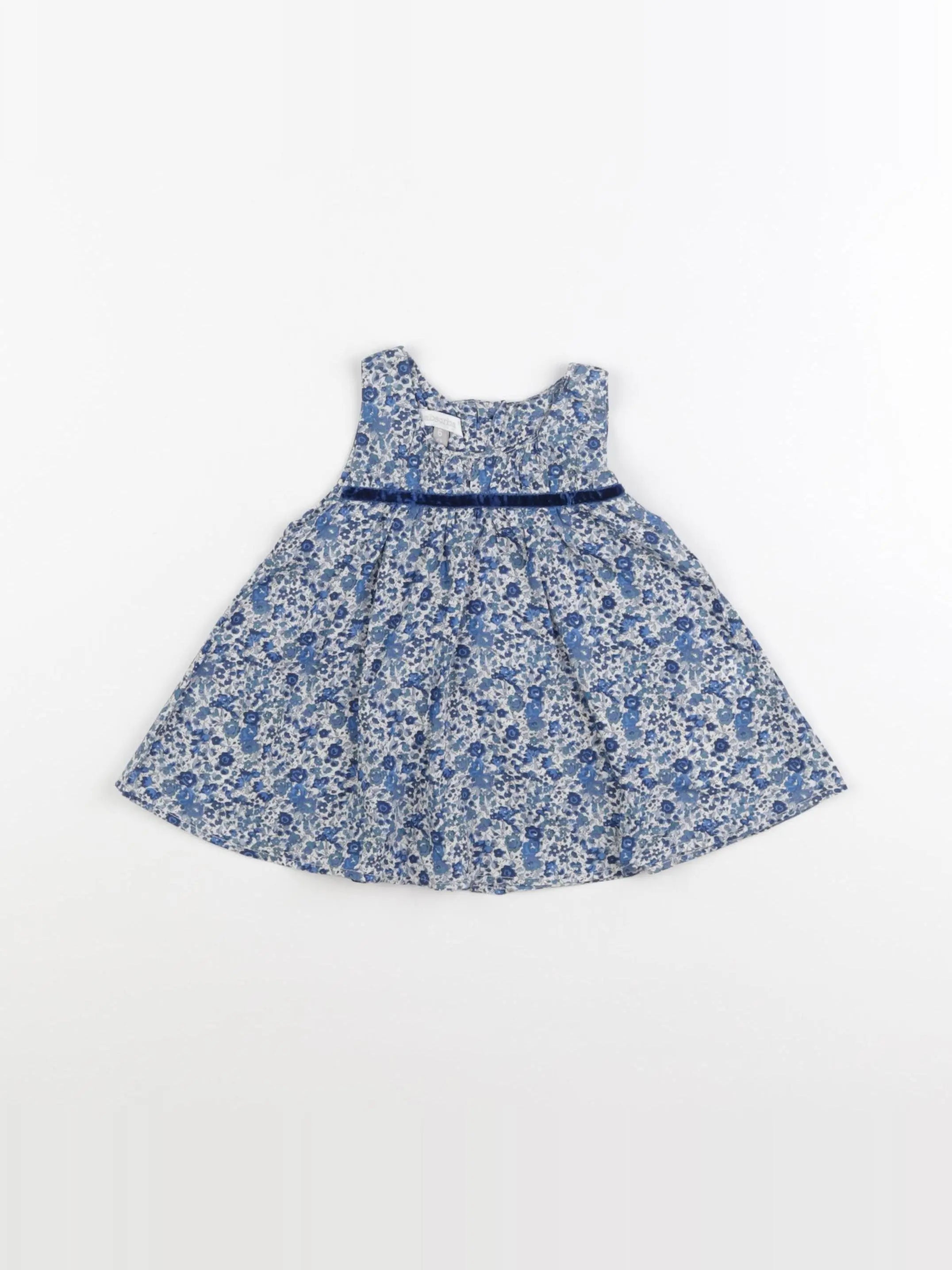 Absorba - robe bleu - 6 mois