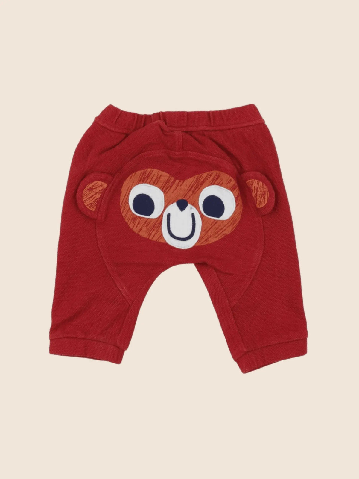 DPAM - pantalon rouge - 6 mois