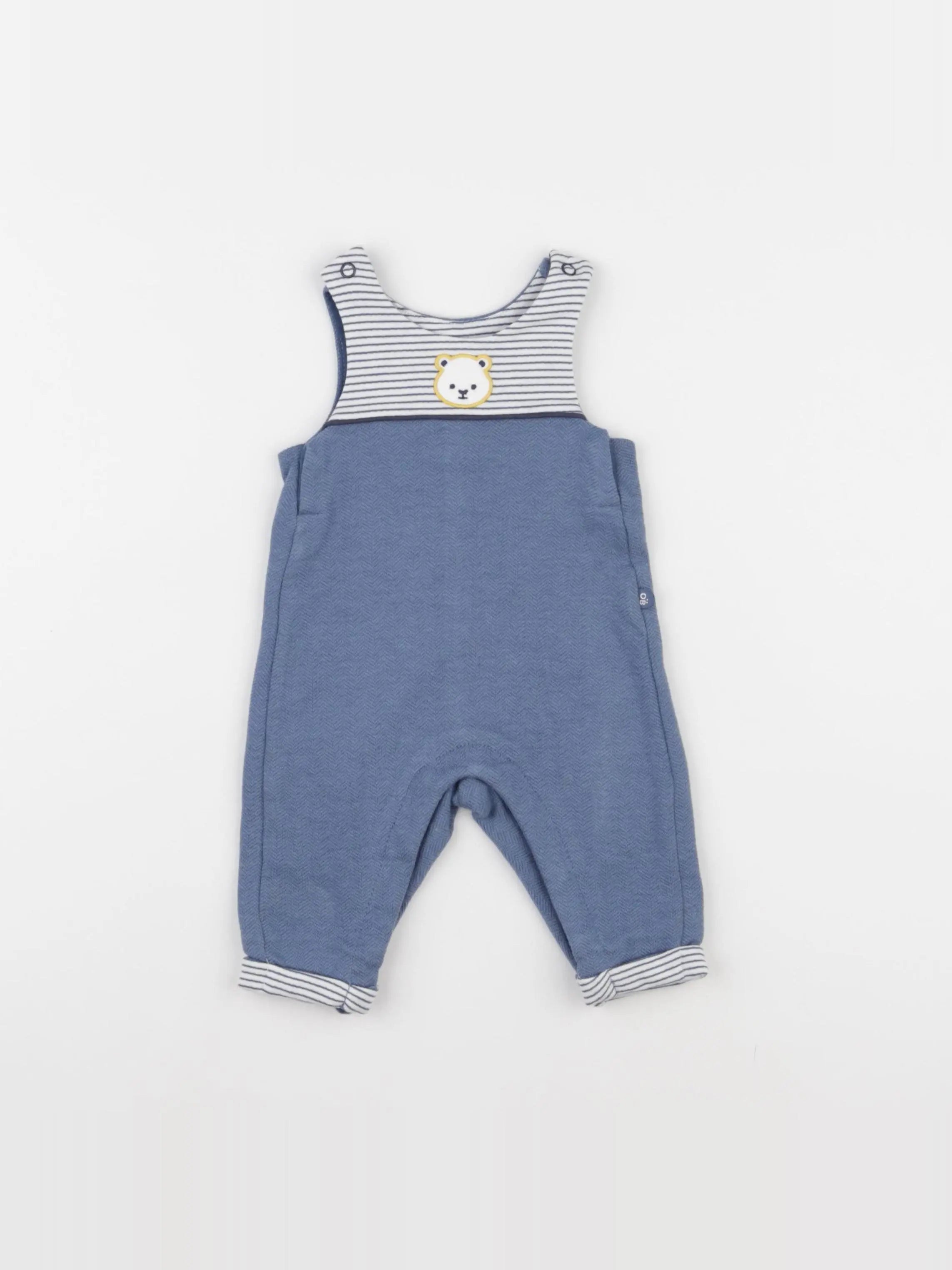 Obaïbi - combinaison bleu - 1 mois