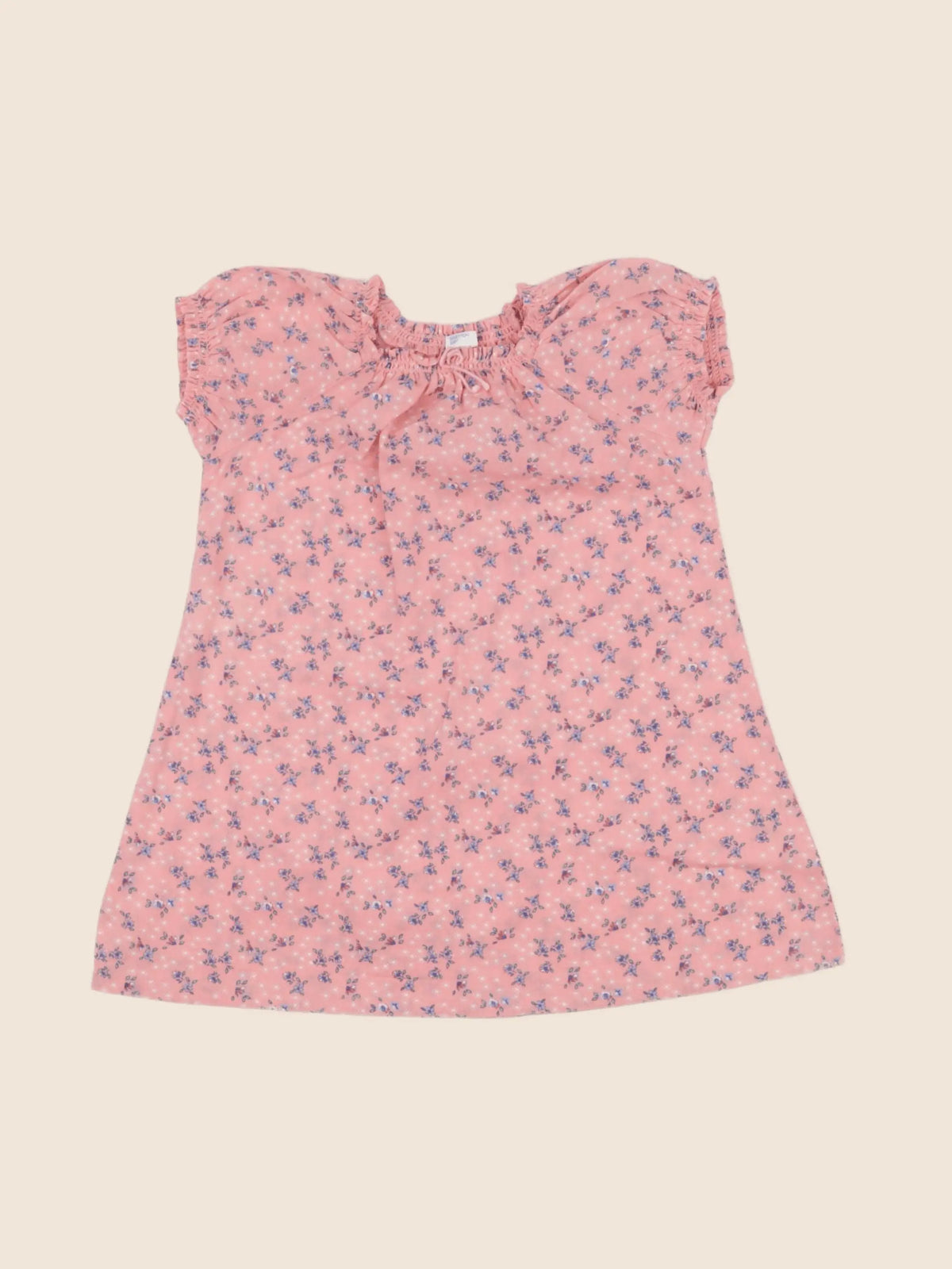 Benetton - robe rose - 6/9 mois