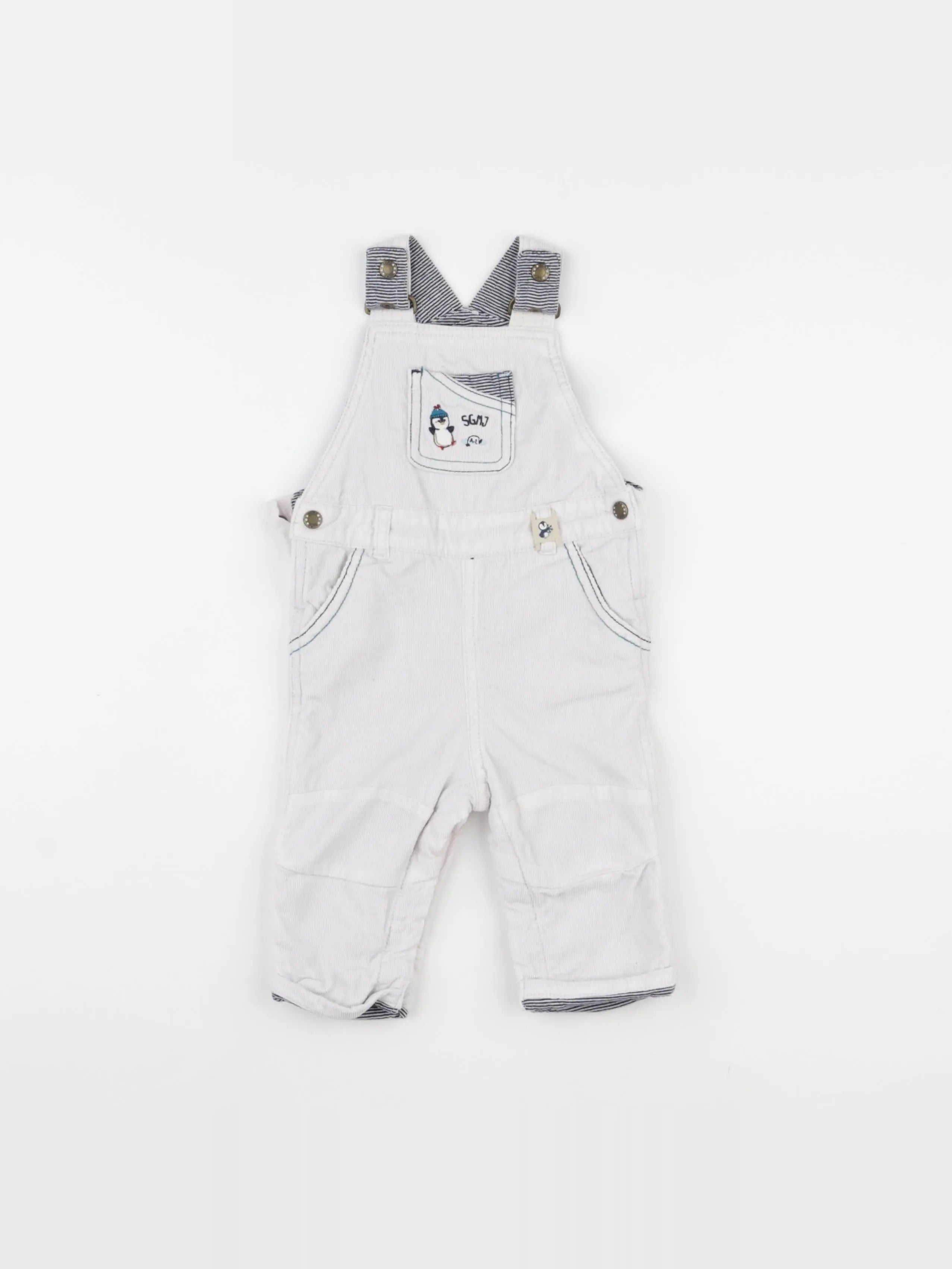 Sergent Major - salopette beige - 6 mois
